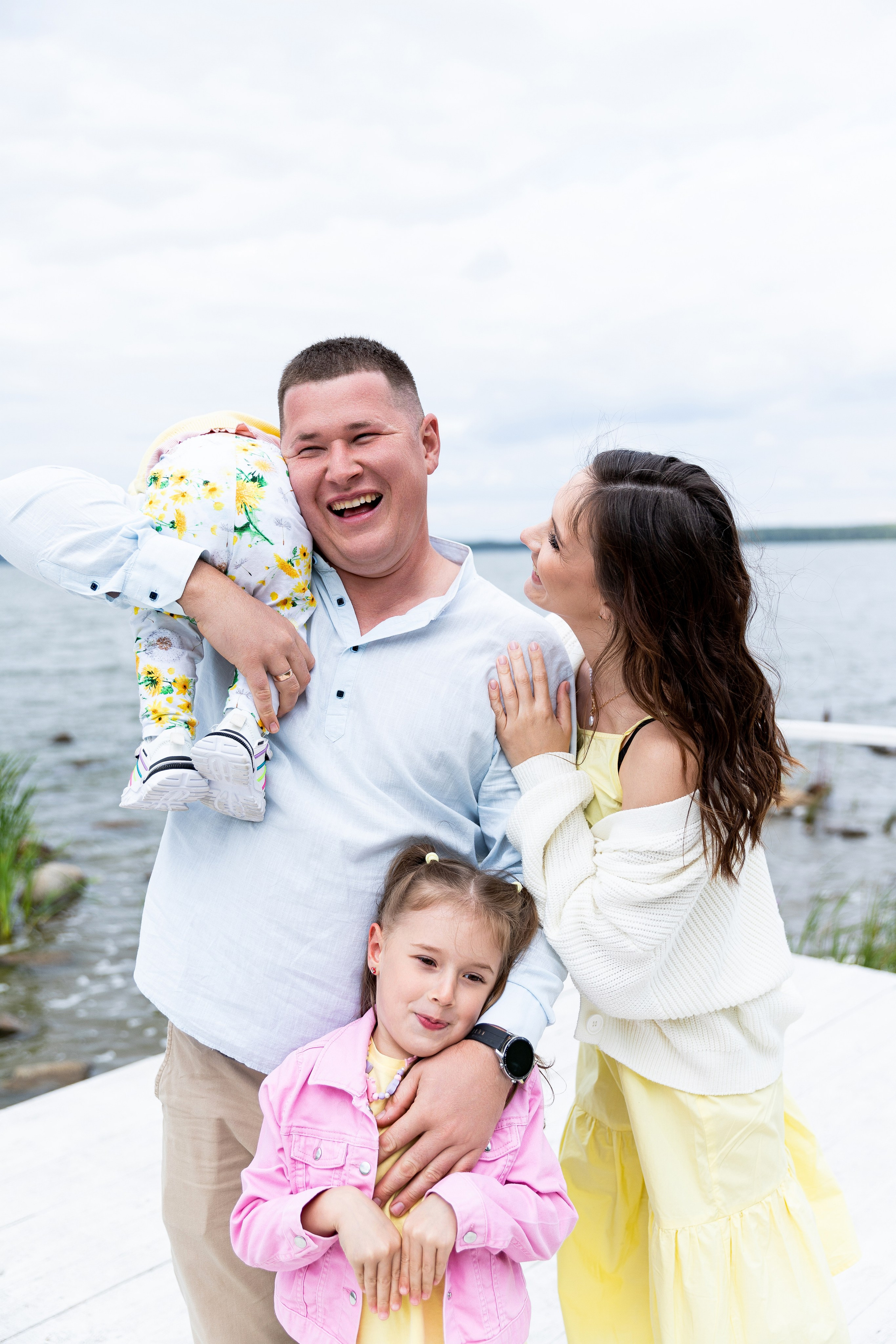 Саша, Лёша, Вика и Ксюша. Семейный фотограф в Екатеринбурге и Красноуфимске Евгения Лягаева