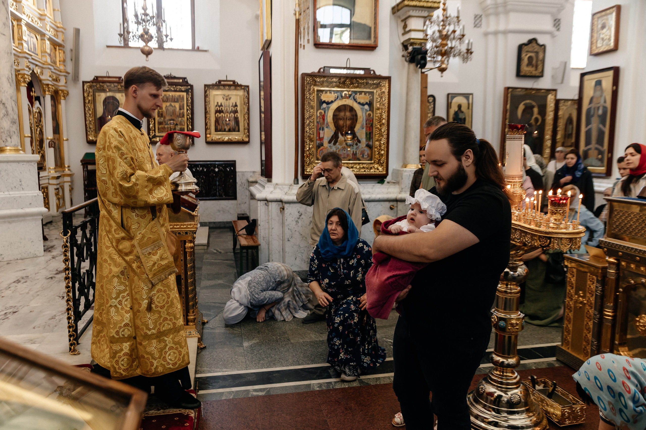 Таинство Крещения. Семейный фотограф Минск Усова Ольга