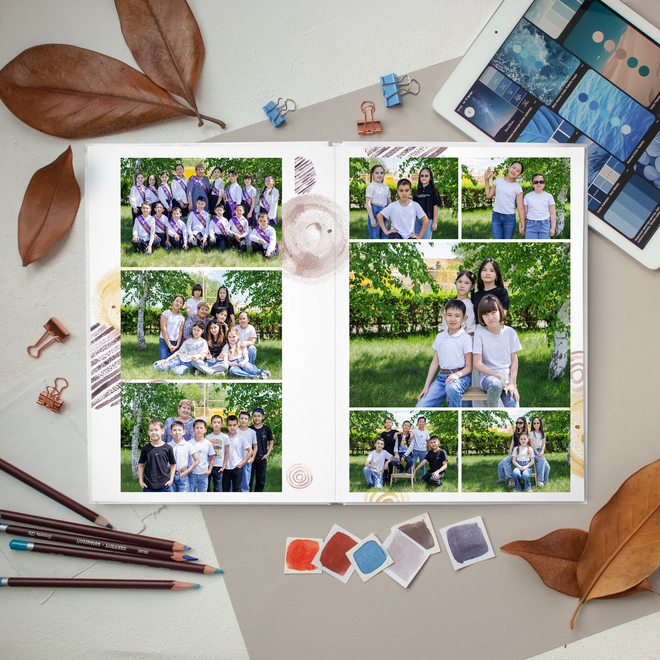 Акварель. Дизайнер fotokniga_ast