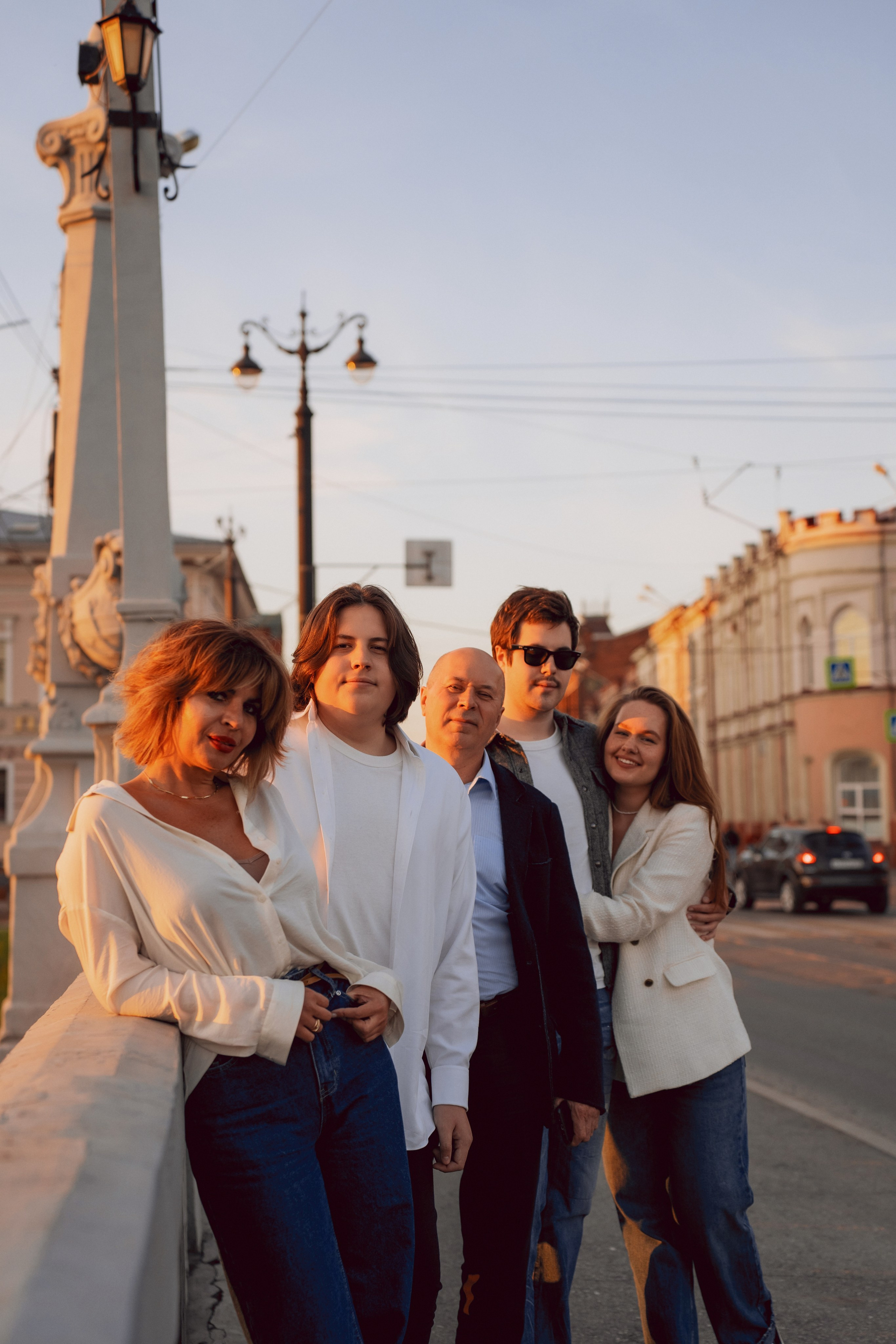 Семейная прогулка. Фотосессия на закате. Яна Орехова. Фотограф в Томске