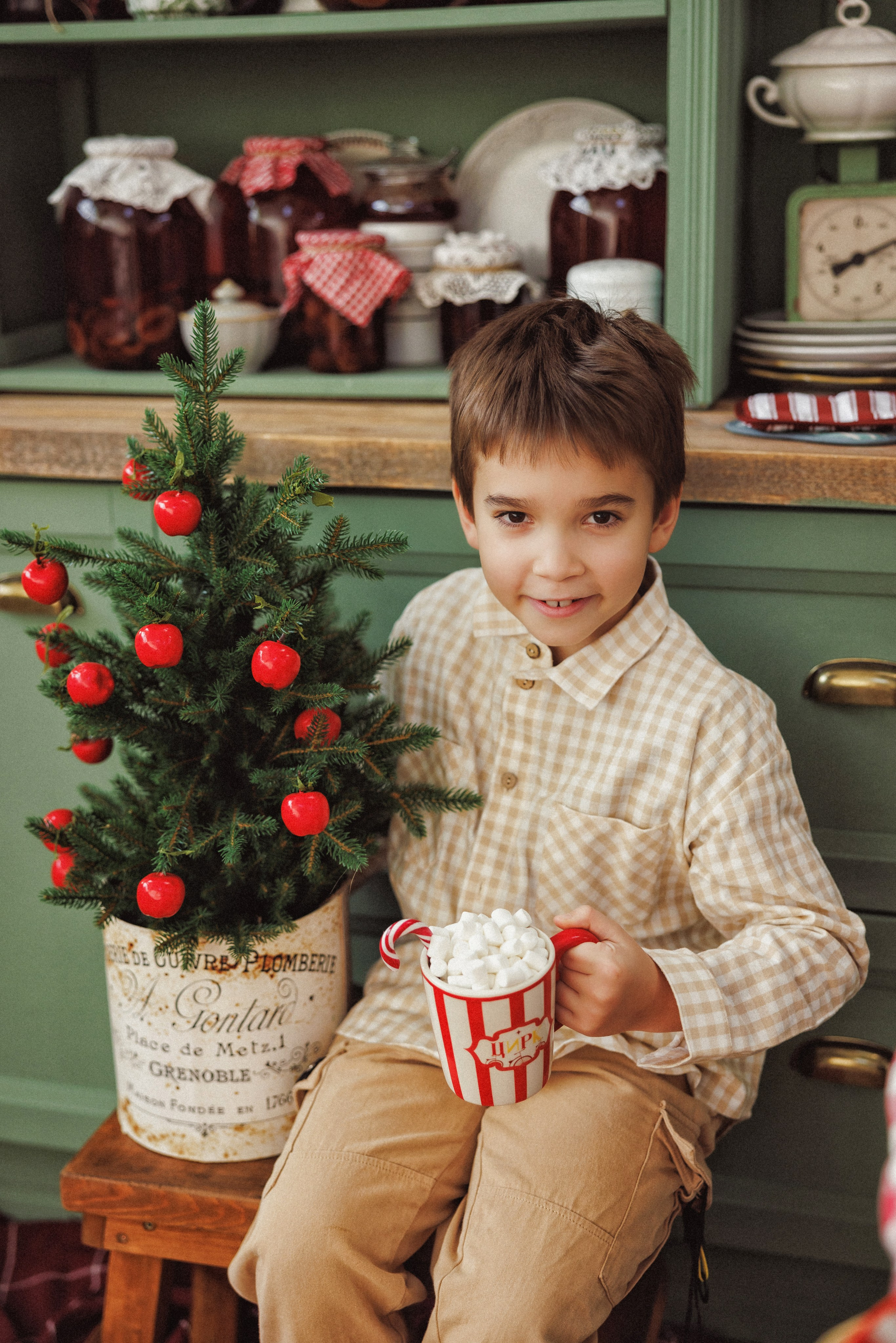 Новогодняя фотосессия с собачками породы Корги, город Краснодар. Семейный и детский фотограф в Краснодаре Анна Трашкова