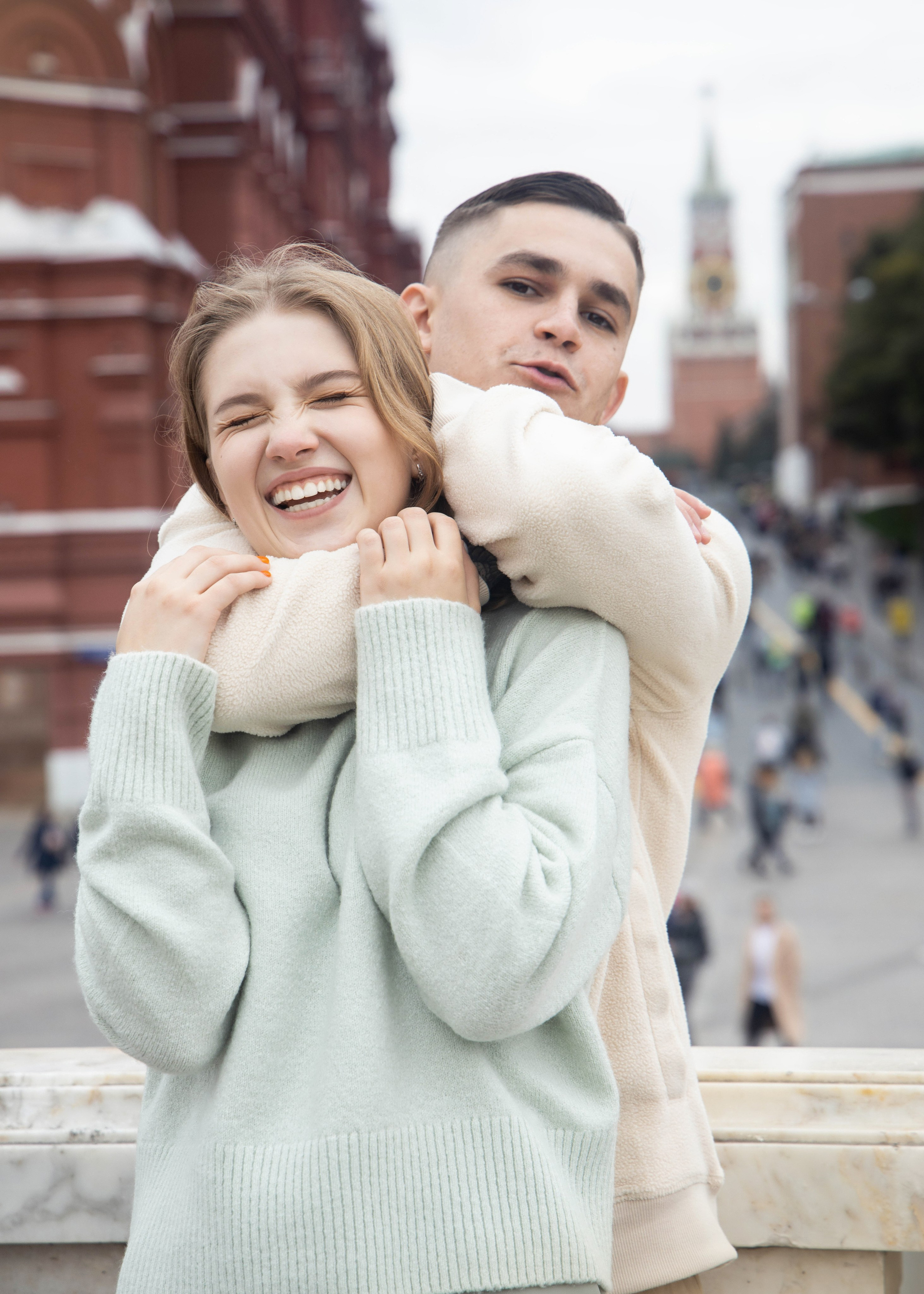 Love story. Фотосессия новорожденных в Москве и Московской области