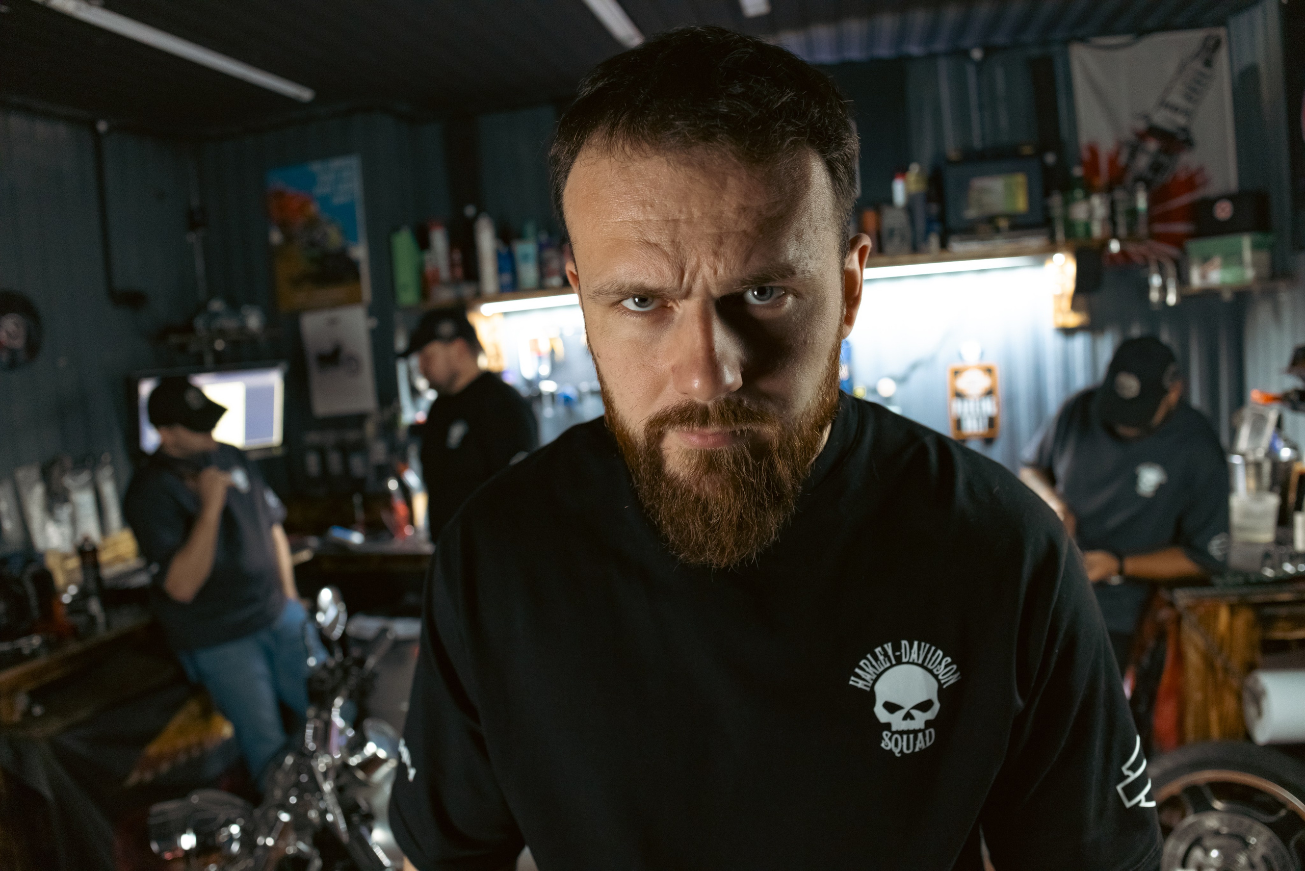 Harley-Davidson Squad (Мерч). Павел Варг. Индивидуальный фотограф в Москве и Московской области