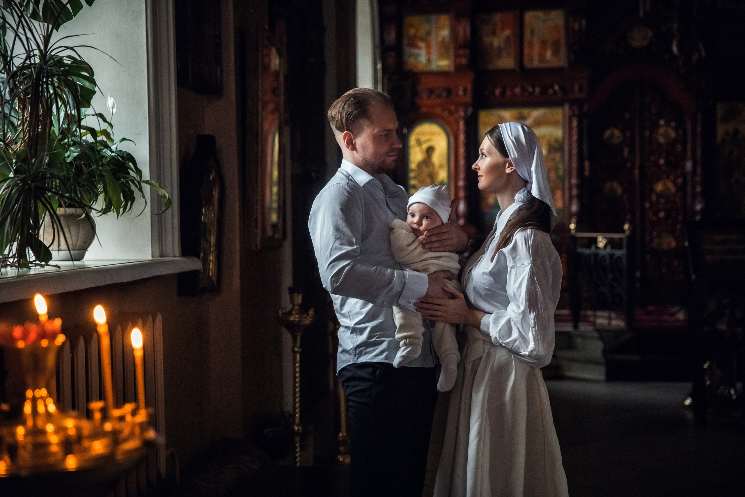 Крещение Лука Храм Вознесения Господня. Свадебный и семейный фотограф в Севастополе и Крыму Анастасия Сураева