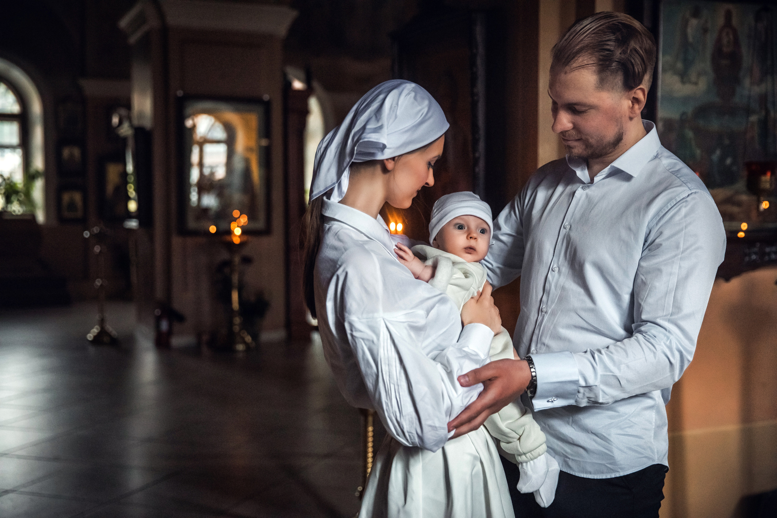 Крещение Лука Храм Вознесения Господня. Свадебный и семейный фотограф в Севастополе и Крыму Анастасия Сураева