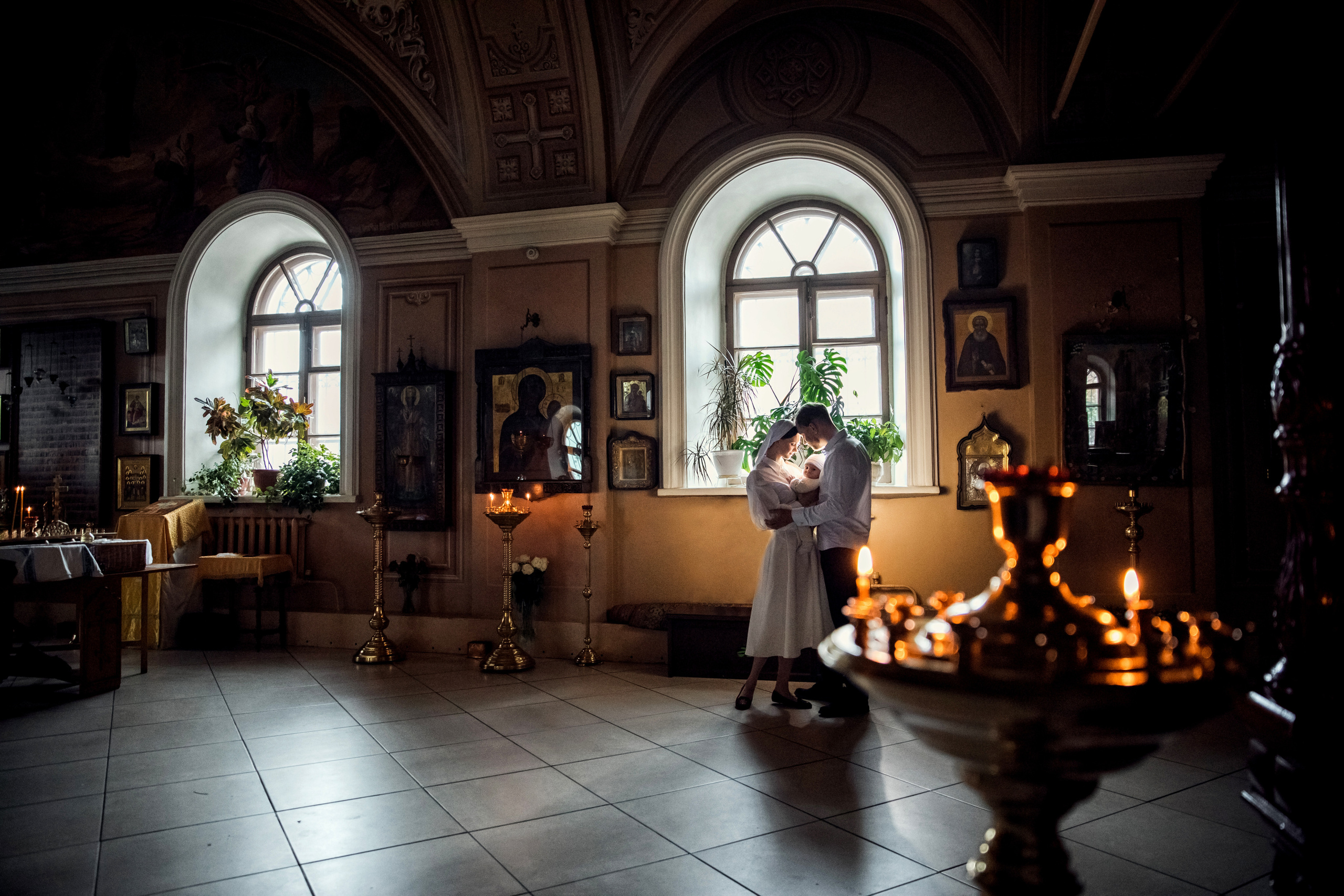 Крещение Лука Храм Вознесения Господня. Свадебный и семейный фотограф в Севастополе и Крыму Анастасия Сураева