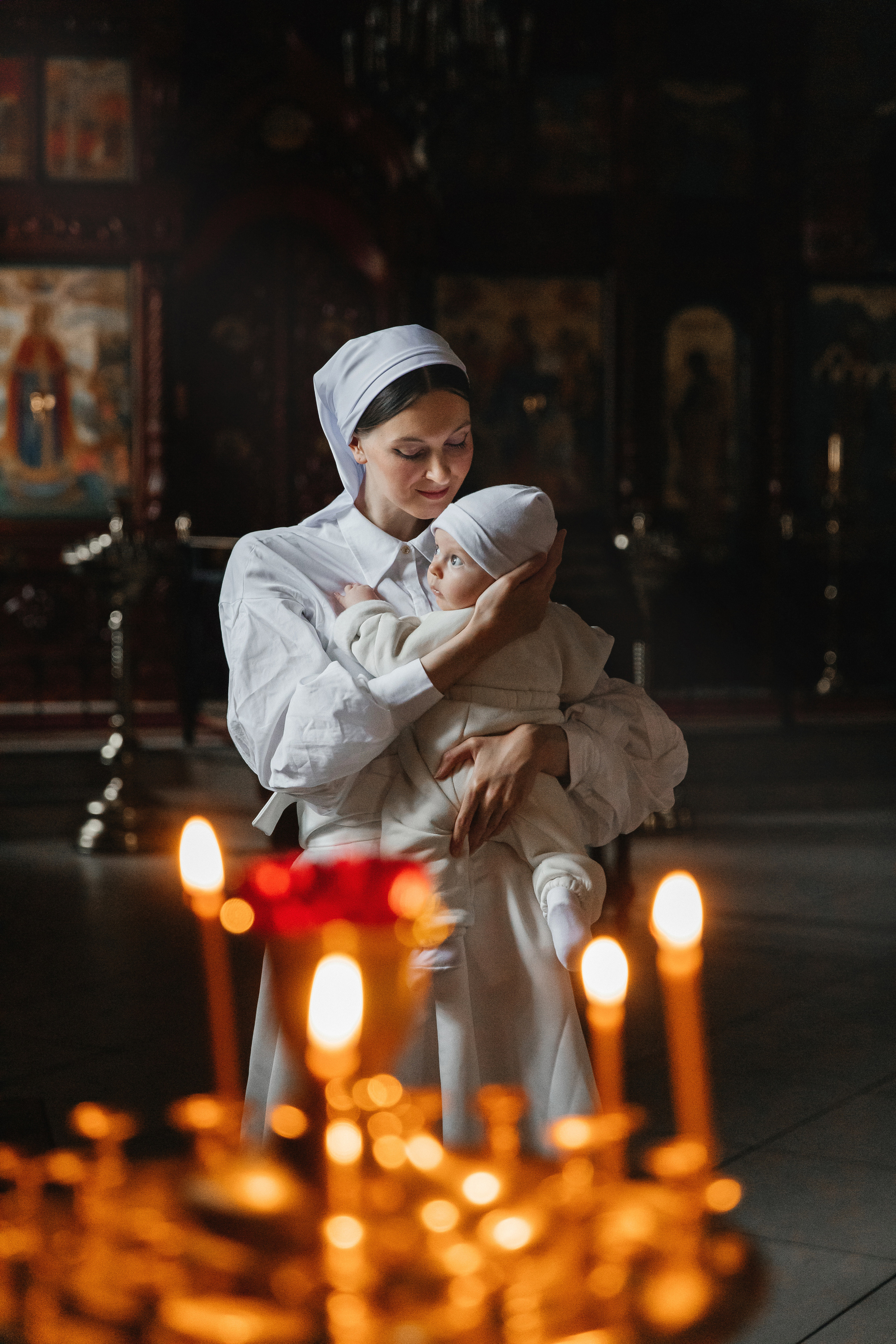 Крещение Лука Храм Вознесения Господня. Свадебный и семейный фотограф в Севастополе и Крыму Анастасия Сураева