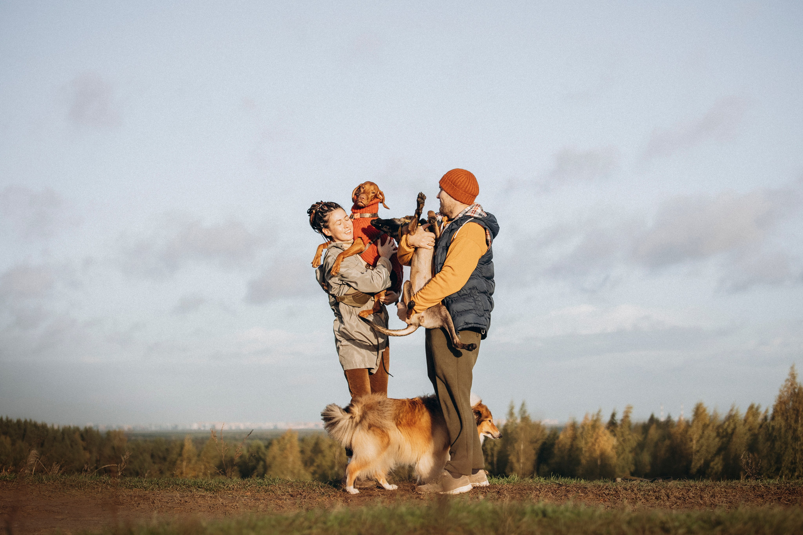 Трисс, Эста, Яся и их семья. Фотограф — Анималист | Санкт-Петербург