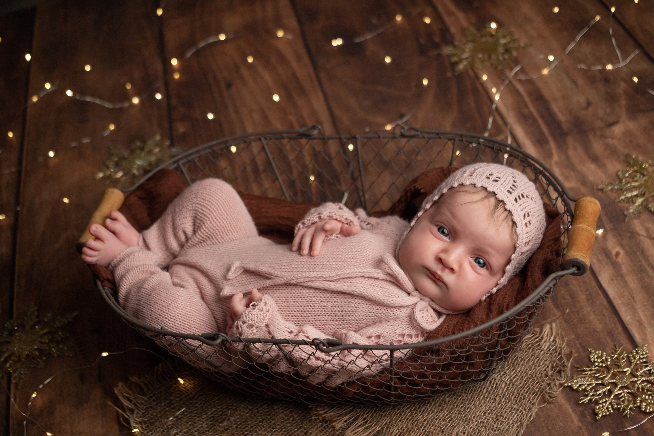 Классический стиль newborn. Фотограф новорождённых Анапа Елена Кушнарь