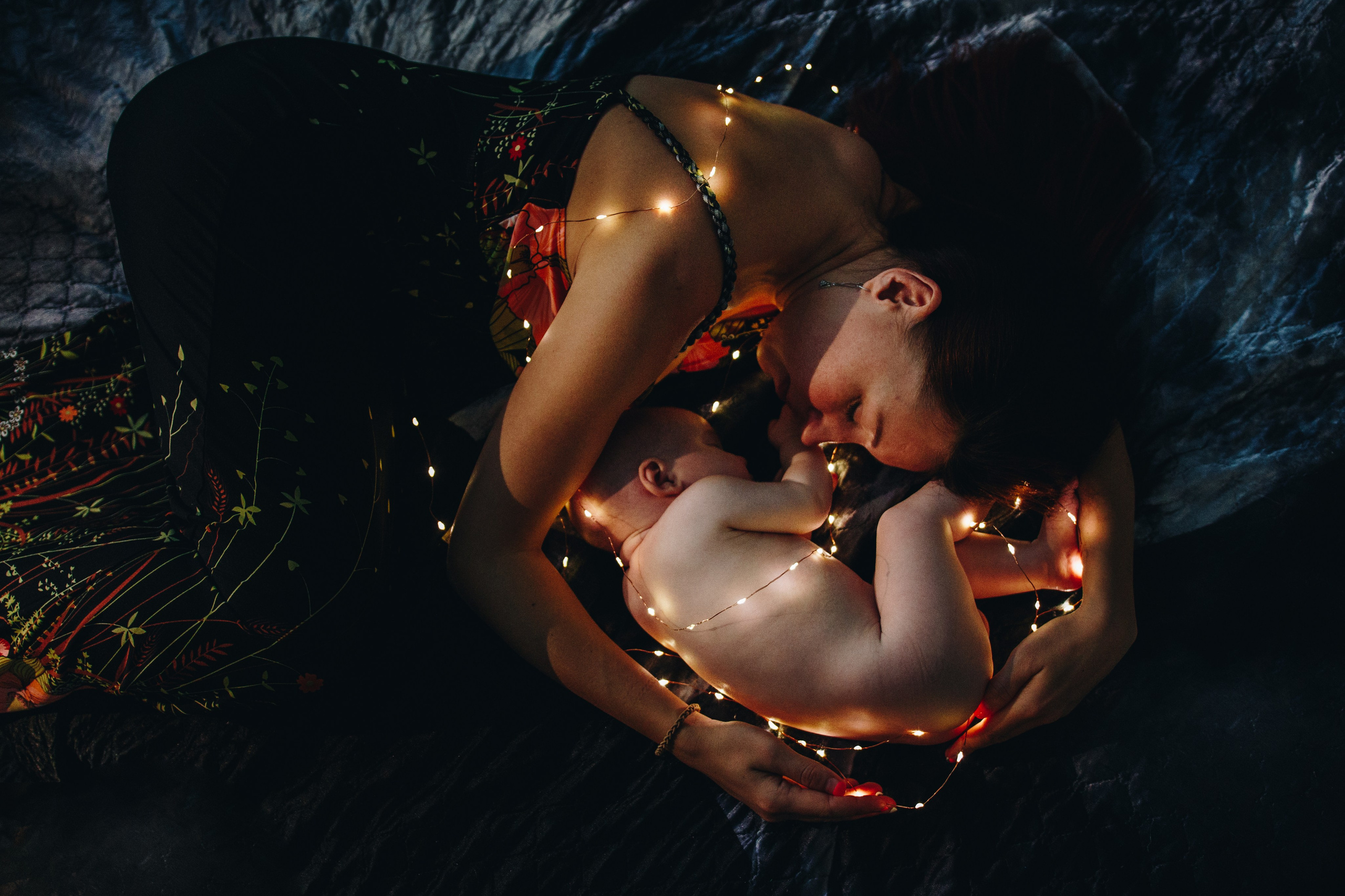 Домашняя фотосессия с новорожденным. Фотограф Лебедева Наталья