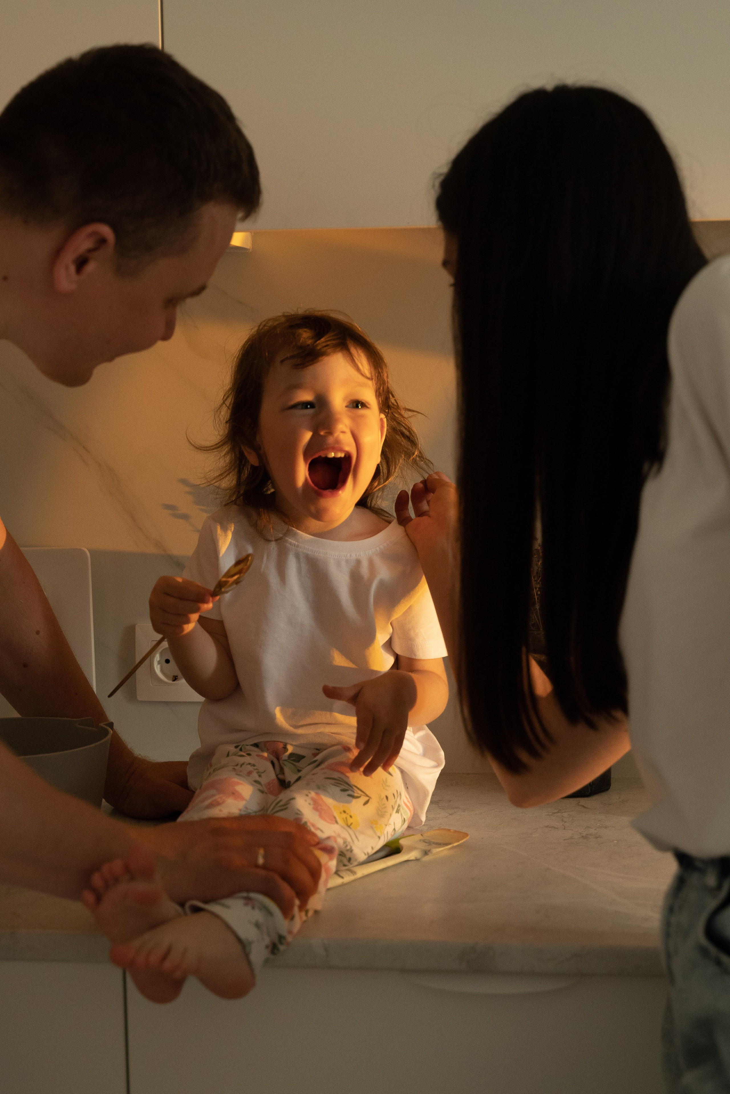 Гузель с семьей. Фотограф Ксения Огородова портфолио