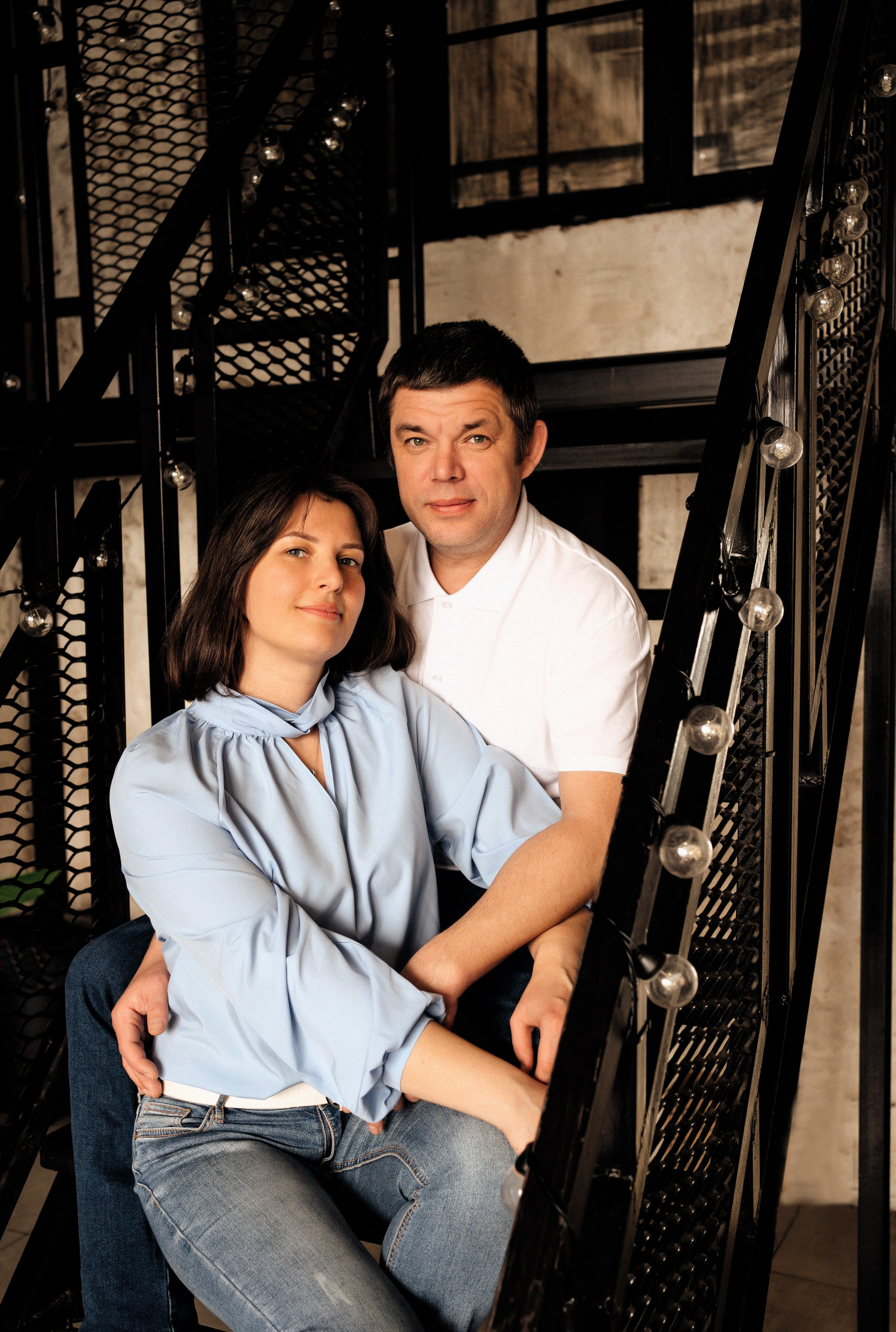 Семья в студии. Портретный фотограф Москва Химки Субботина Екатерина