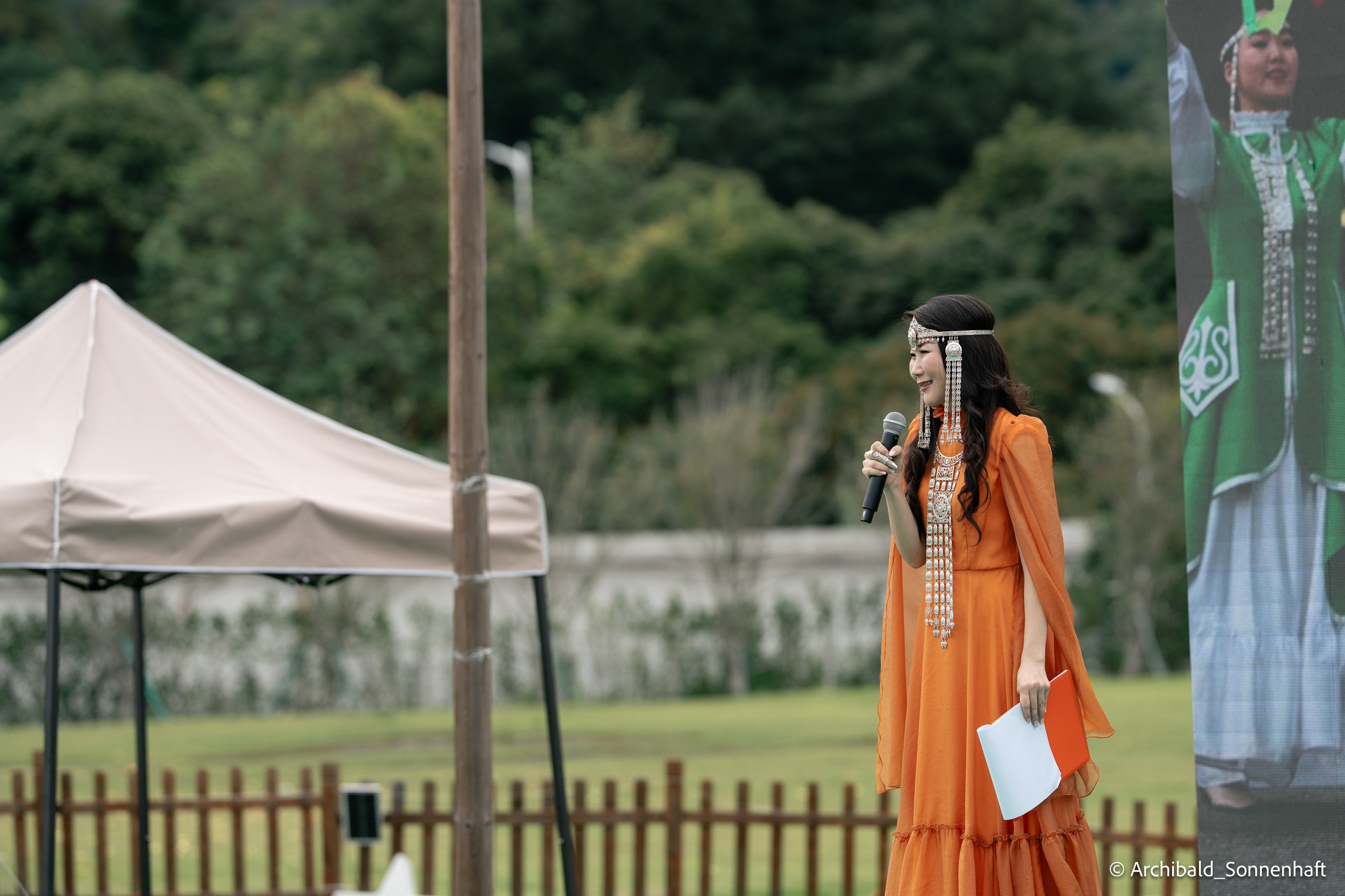 Yakuts festival of rebirth of nature after a hard winter. Photographer in Guangzhou, China. Archibald Sonnenhaft