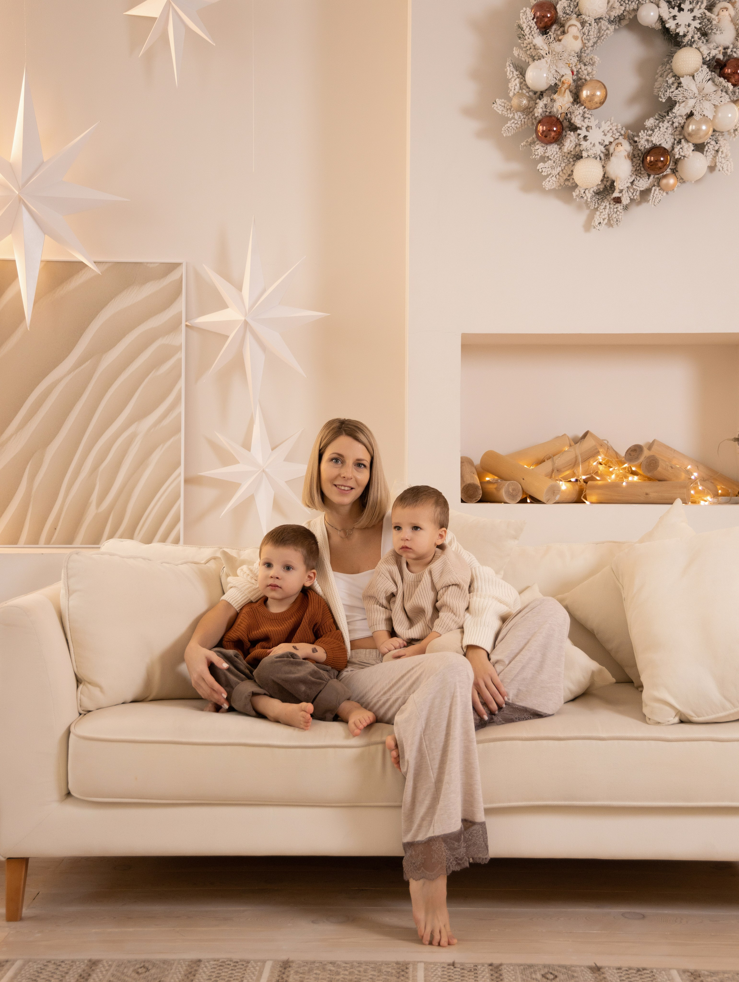 Новогодняя семейная фотосессия. Фотограф НСК-Кем-СПБ Александра Фомич