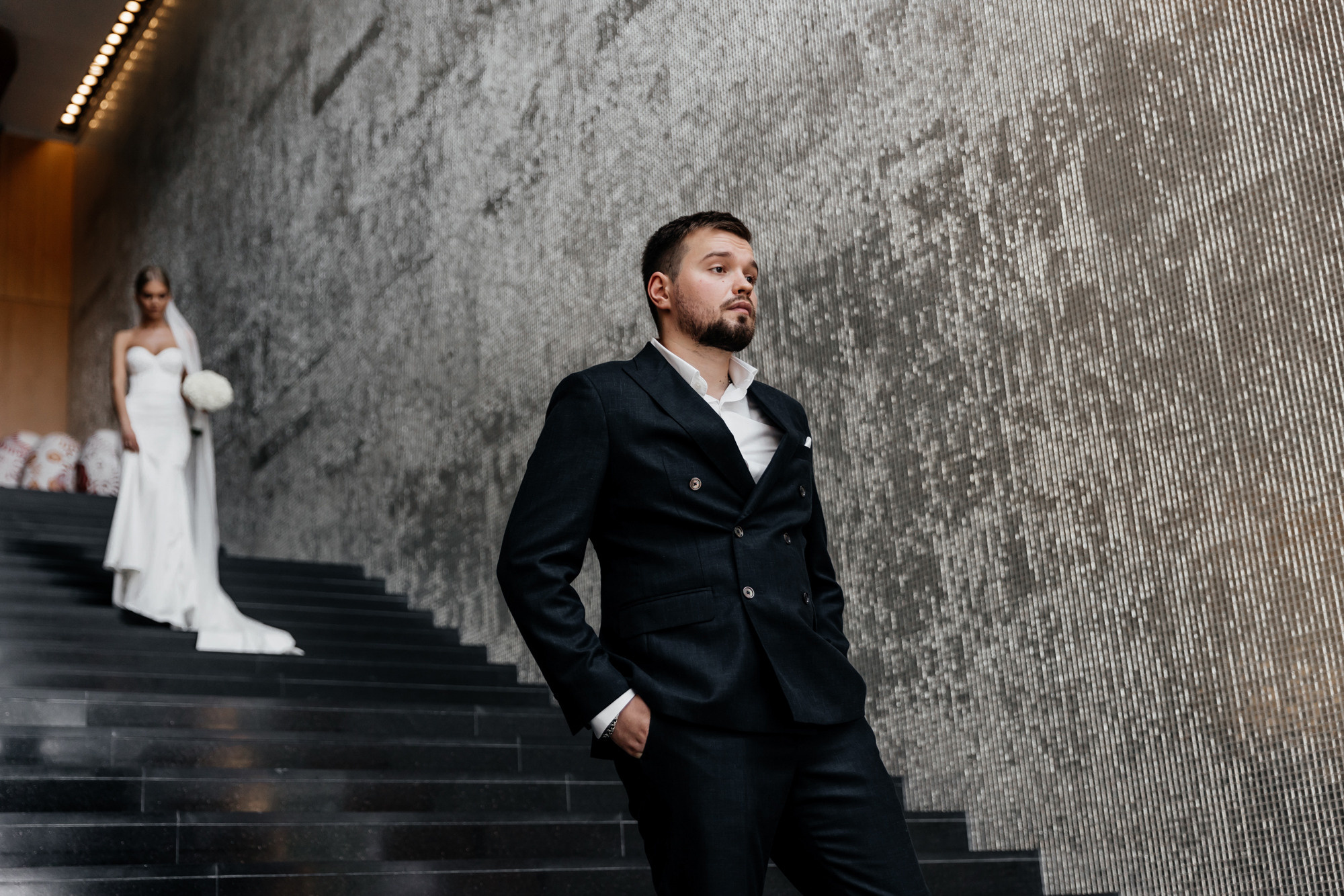 В облаках. Свадебный фотограф москва