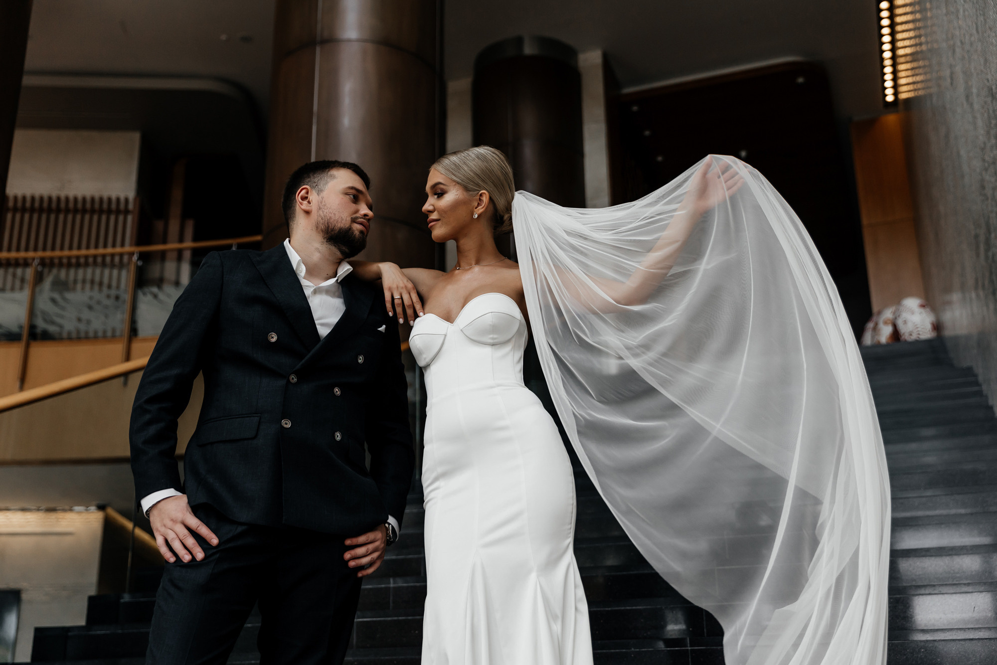 В облаках. Свадебный фотограф москва