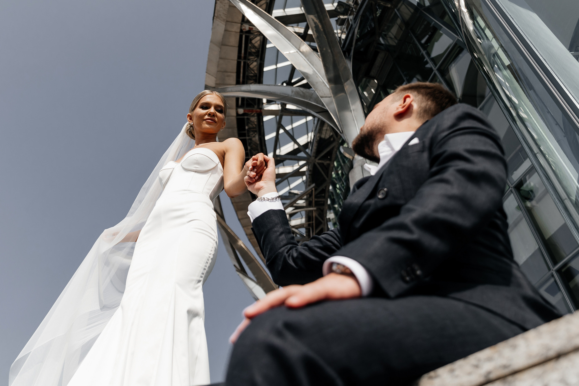 В облаках. Свадебный фотограф москва