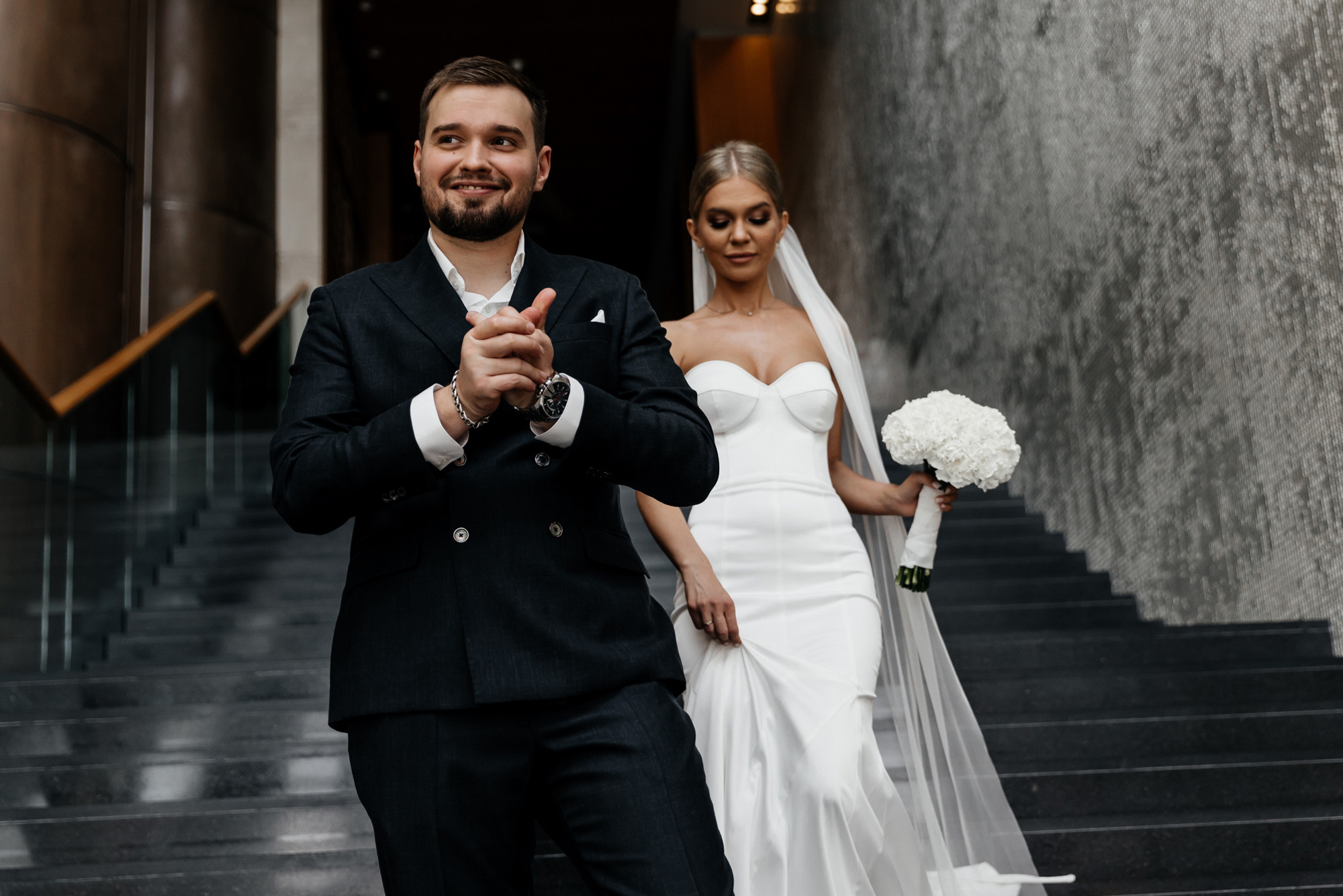 В облаках. Свадебный фотограф москва