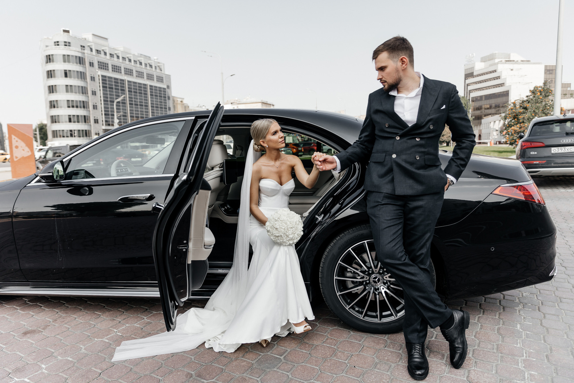 В облаках. Свадебный фотограф москва