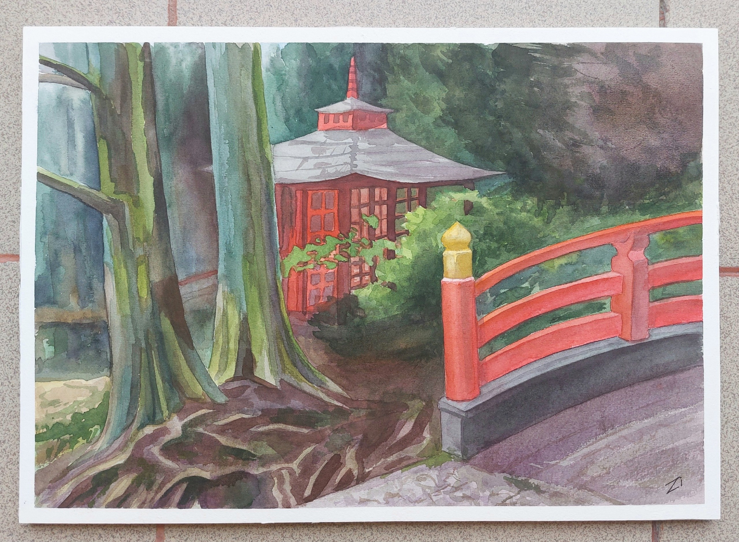 Акварель. Фотограф Юлия Зимина