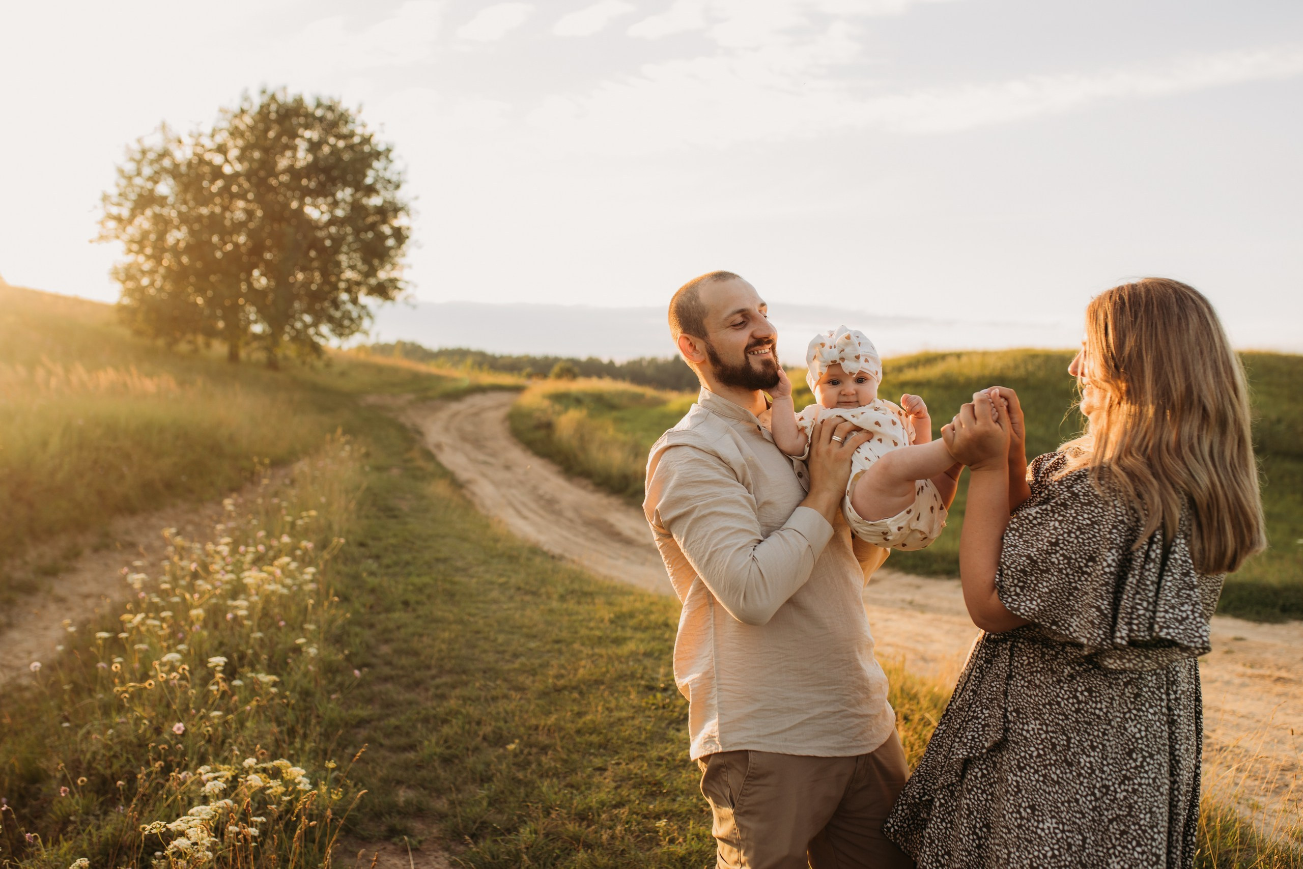 Милана, Сергей и Оливия. Фотограф в Санкт-Петербурге и Ленинградской области. Касаткина Ксения