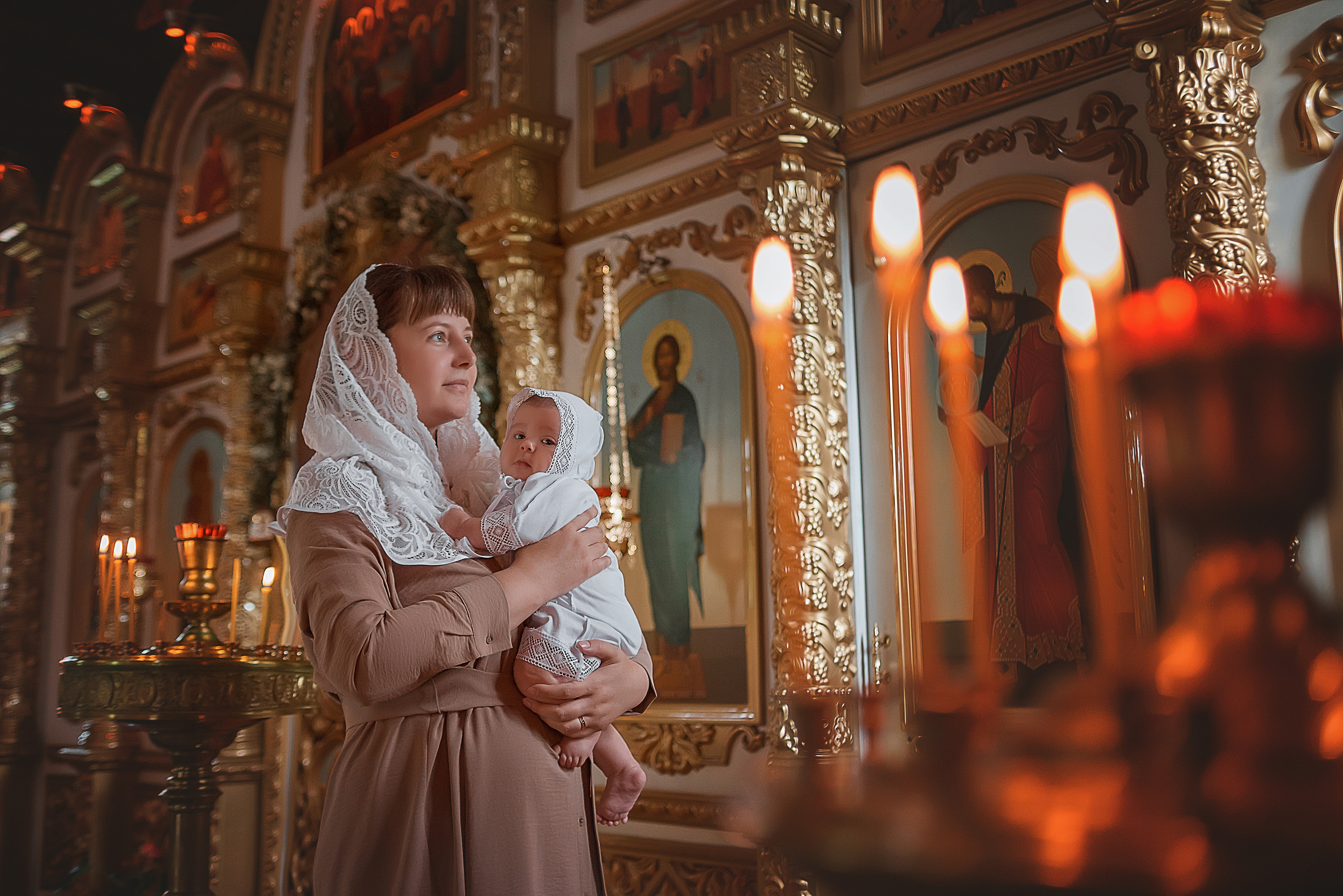 Таинство крещения. Фотограф в Тольятти и Самарской области Лариса Фомина