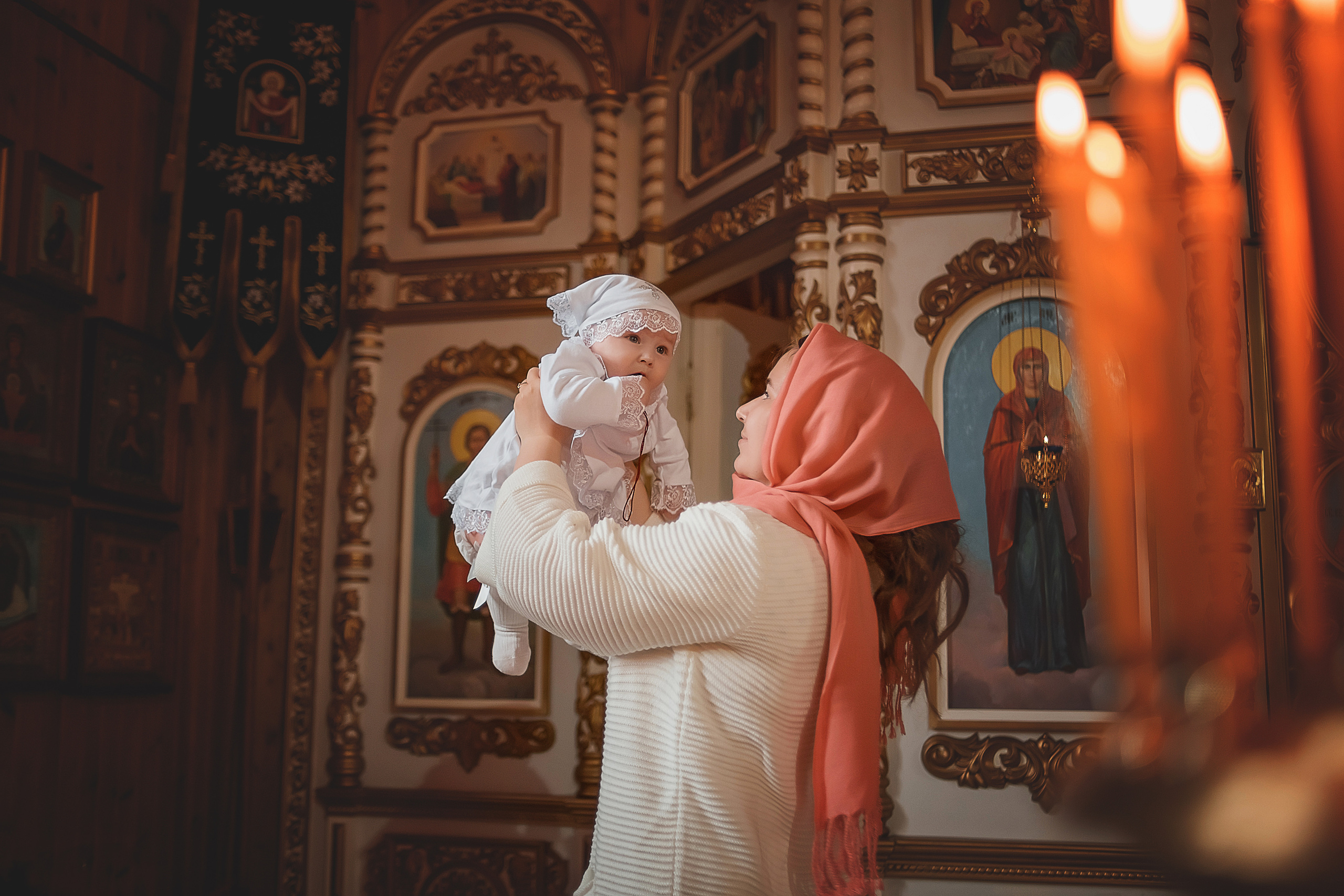 Таинство крещения. Фотограф в Тольятти и Самарской области Лариса Фомина
