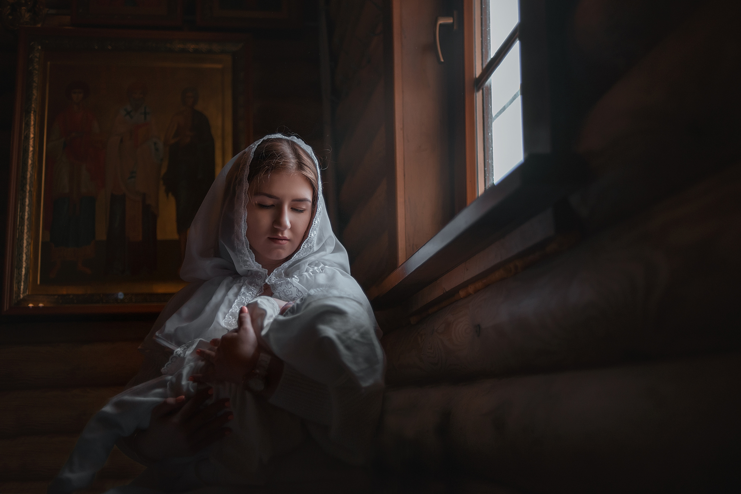 Таинство крещения. Фотограф в Тольятти и Самарской области Лариса Фомина