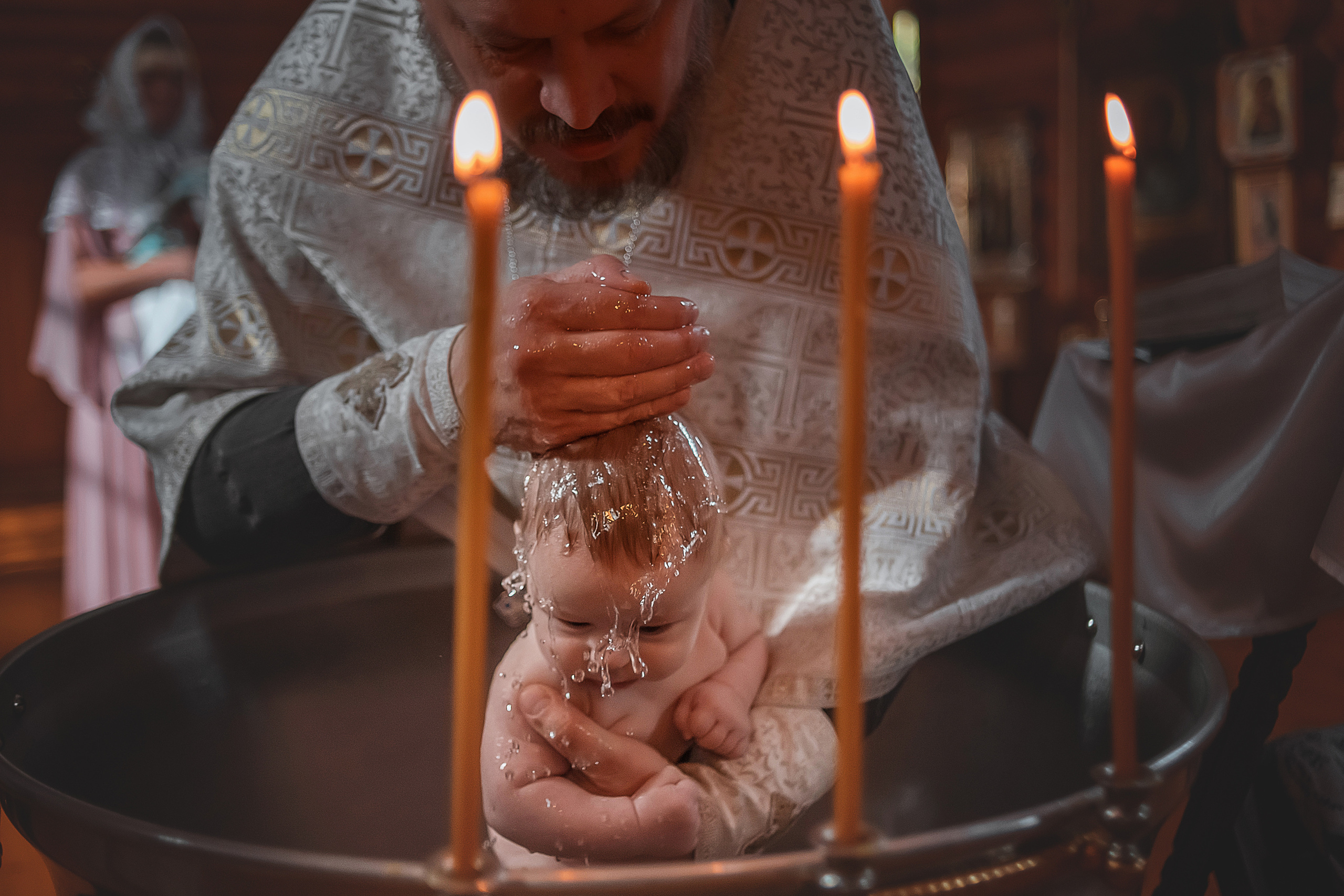 Таинство крещения. Фотограф в Тольятти и Самарской области Лариса Фомина