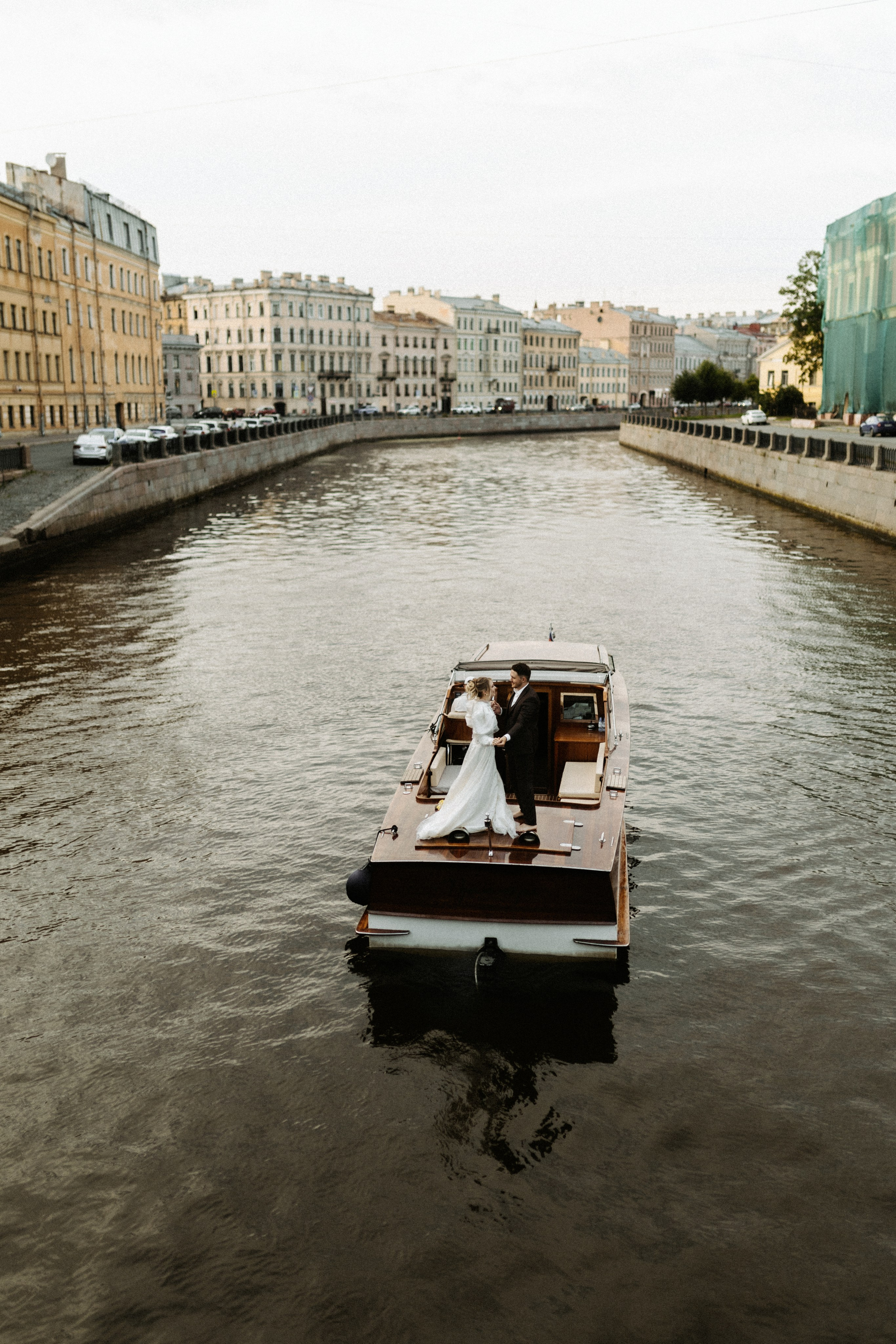 На катере. Фотограф в Санкт-Петербурге