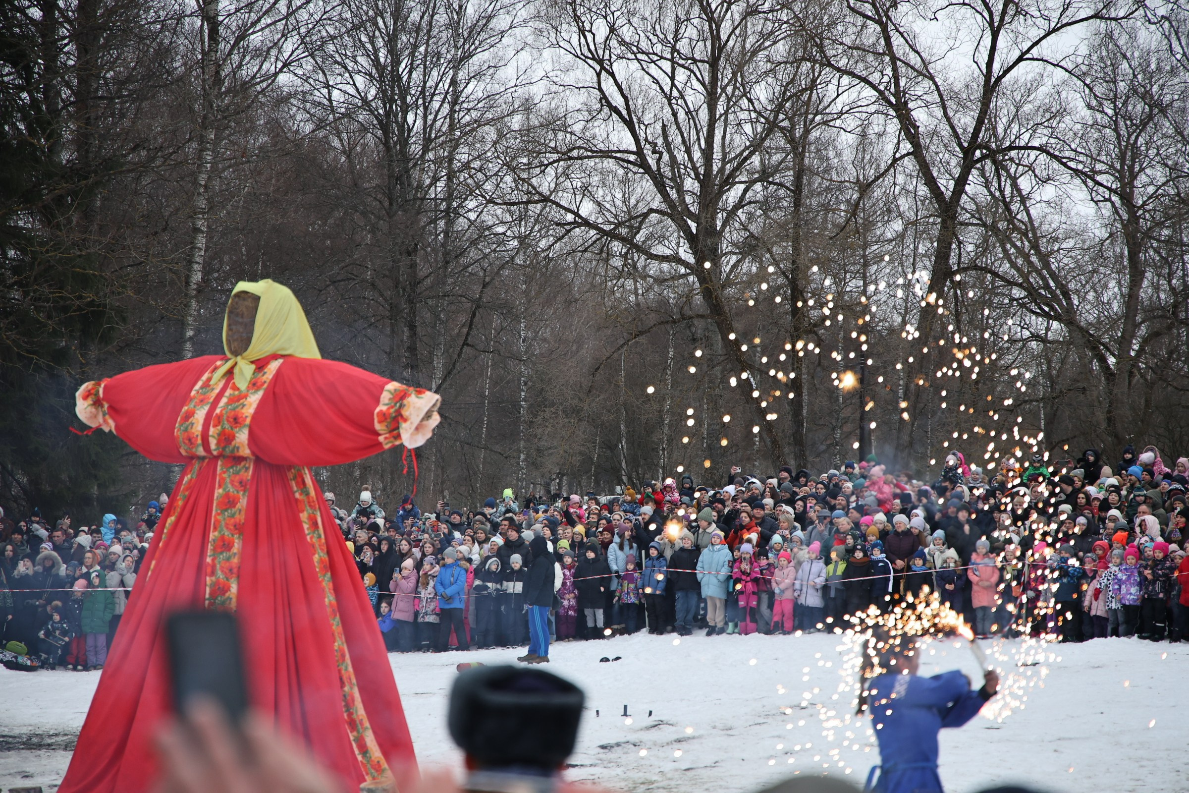 Широкая Масленица ГМЗ Павловск. Фотограф Валерий Сабрам