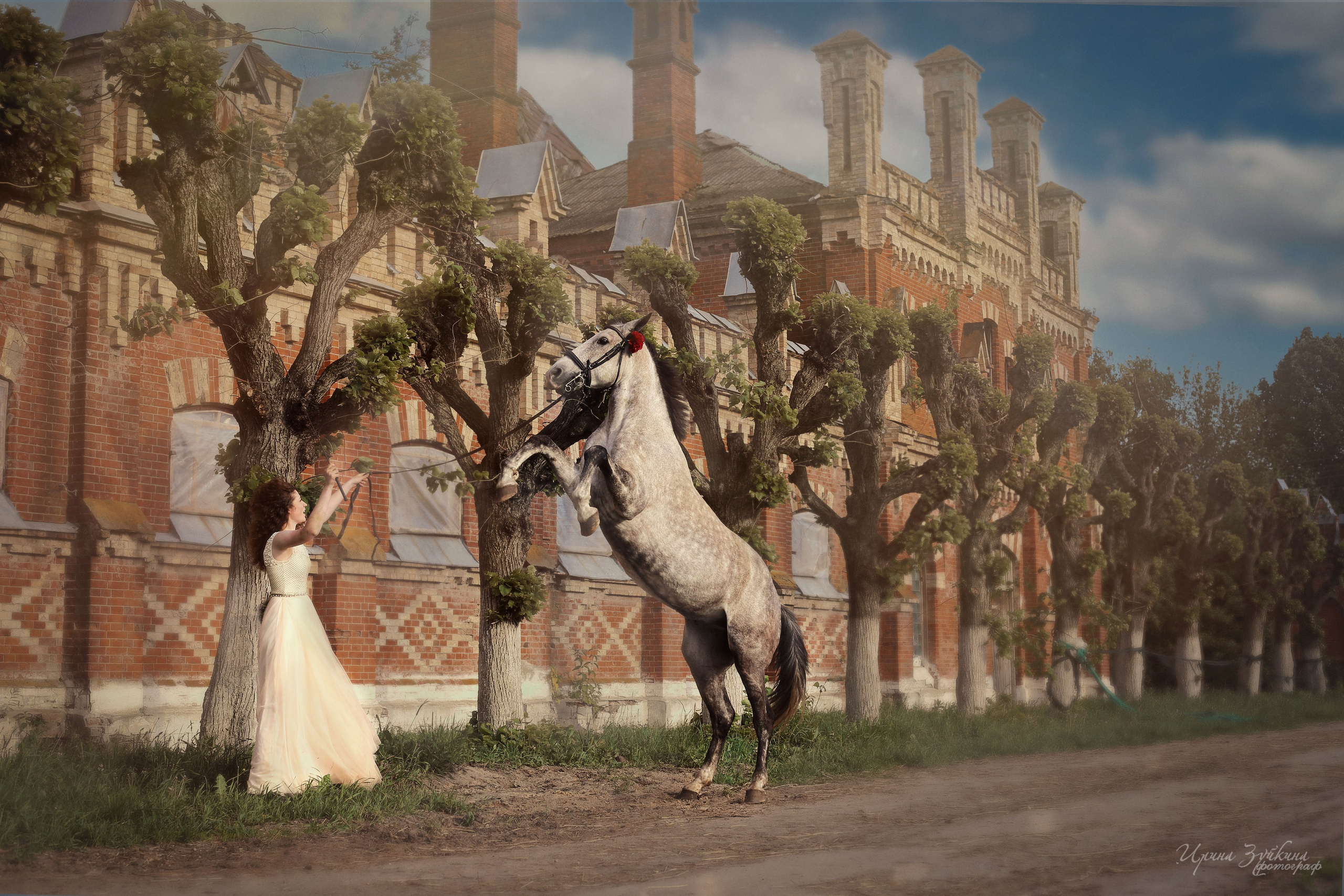 Надя и Туман. Школьный и детский фотограф Старожилово