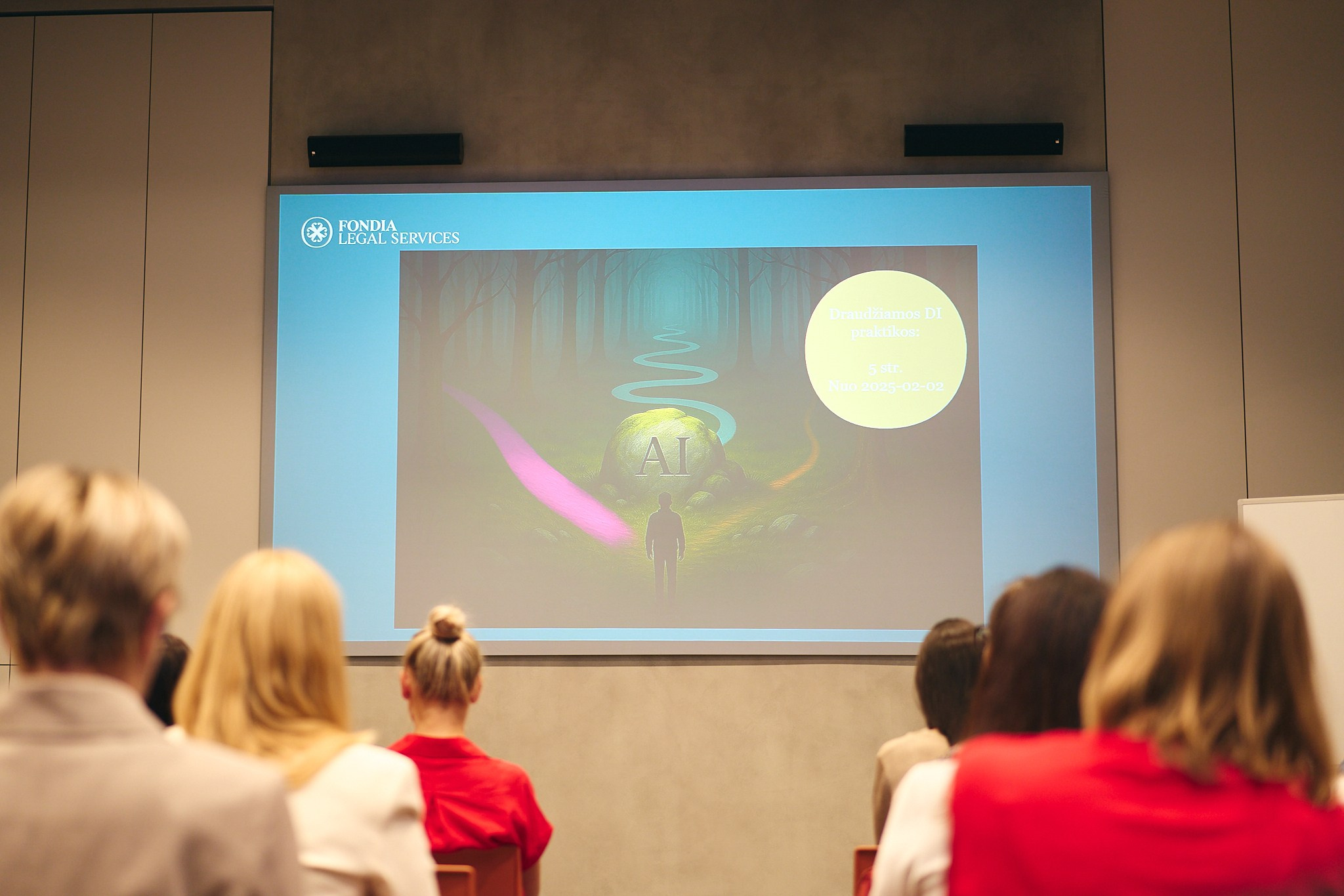 AI workshop for HR Hint. Photographer in Vilnius