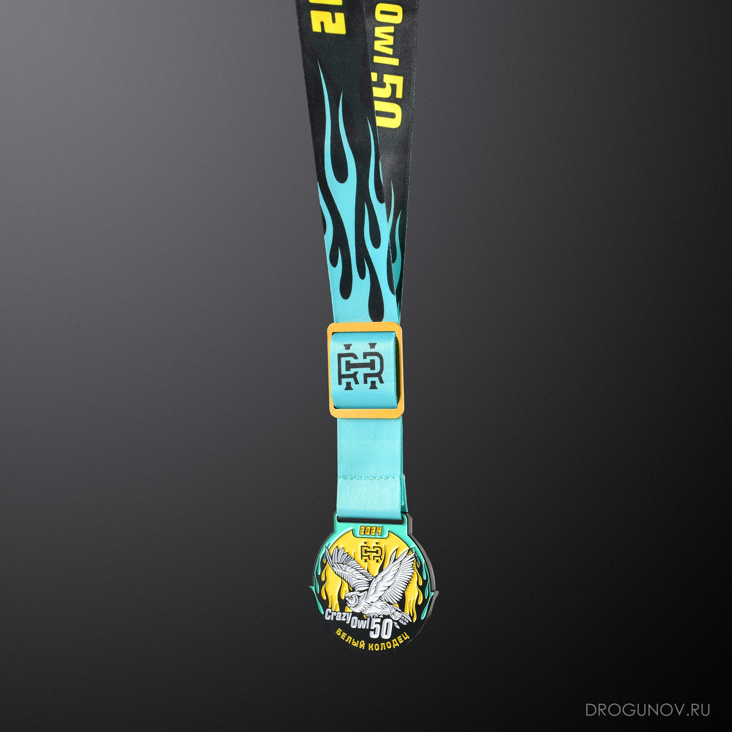 медаль финишера детского забега crazy owl 2024