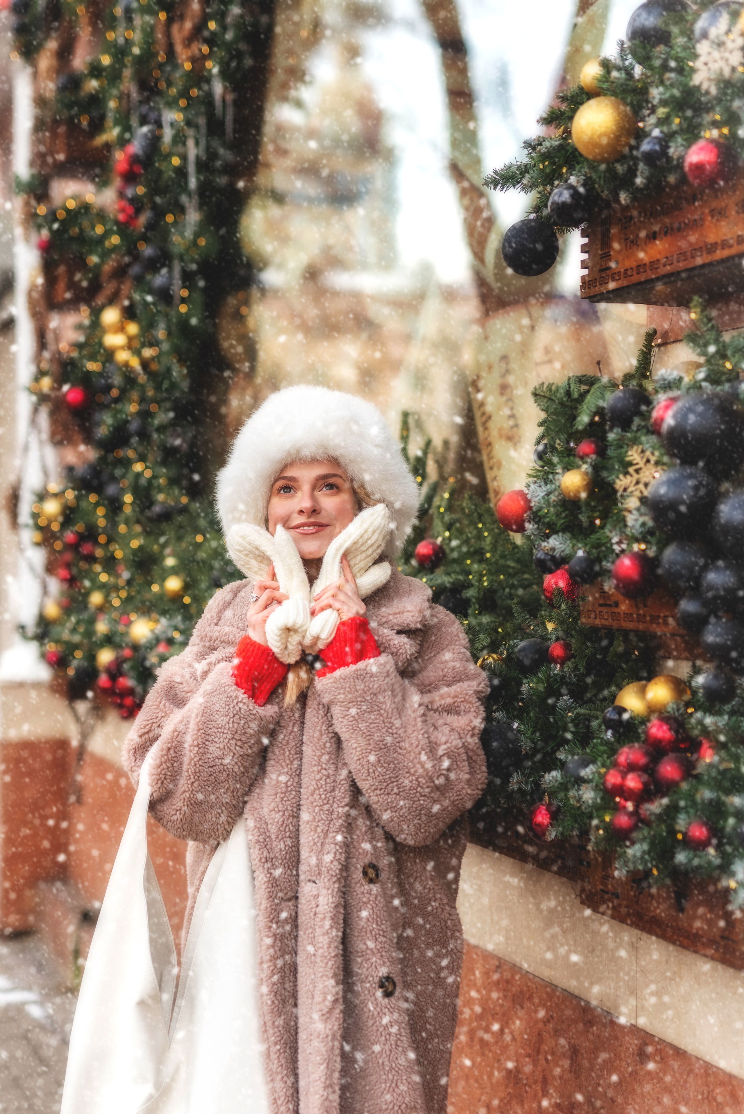 Фотопрогулка по зимнему городу. Семейный, детский фотограф в Воронеже Анна Никитина