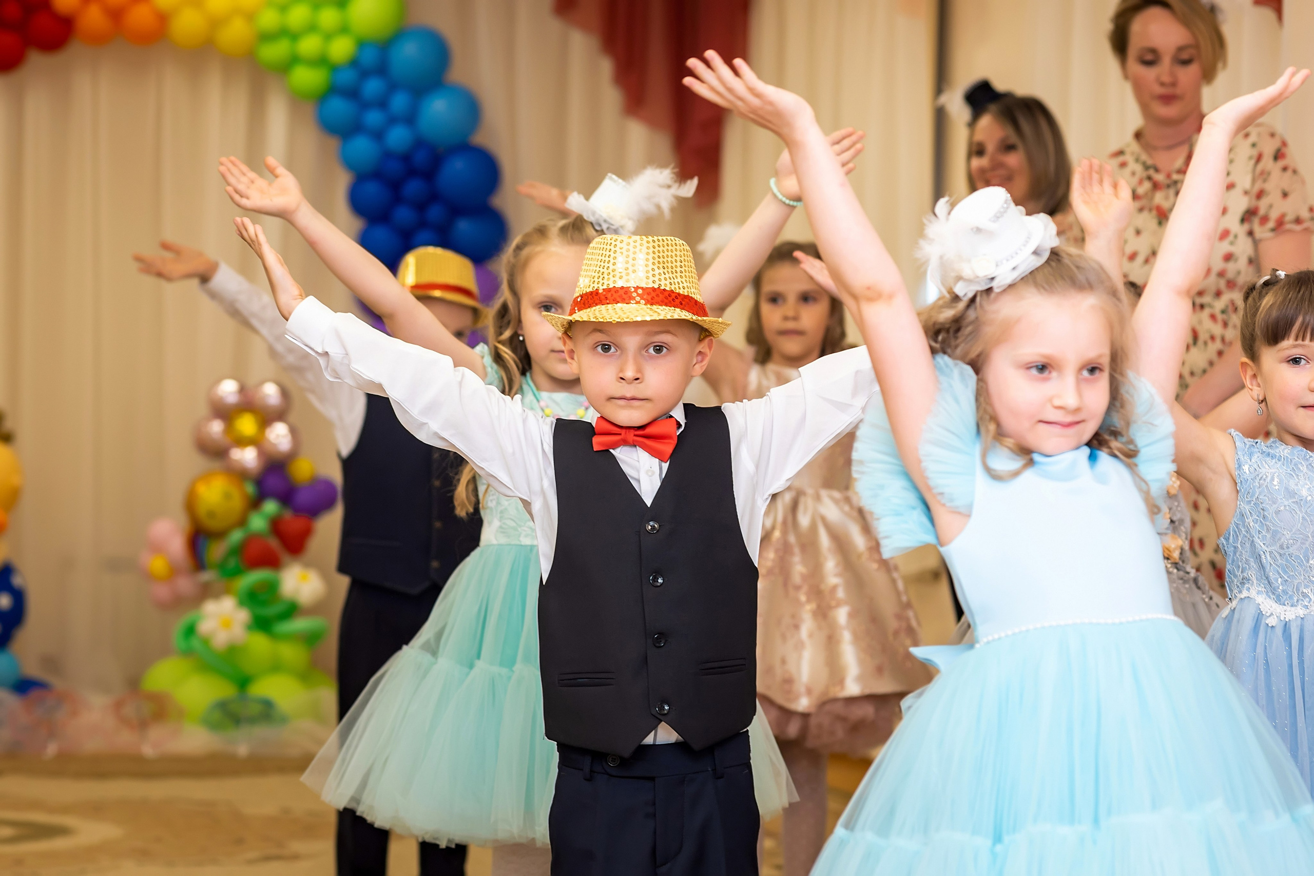 Выпускные в саду. Фотограф Юлия Попова