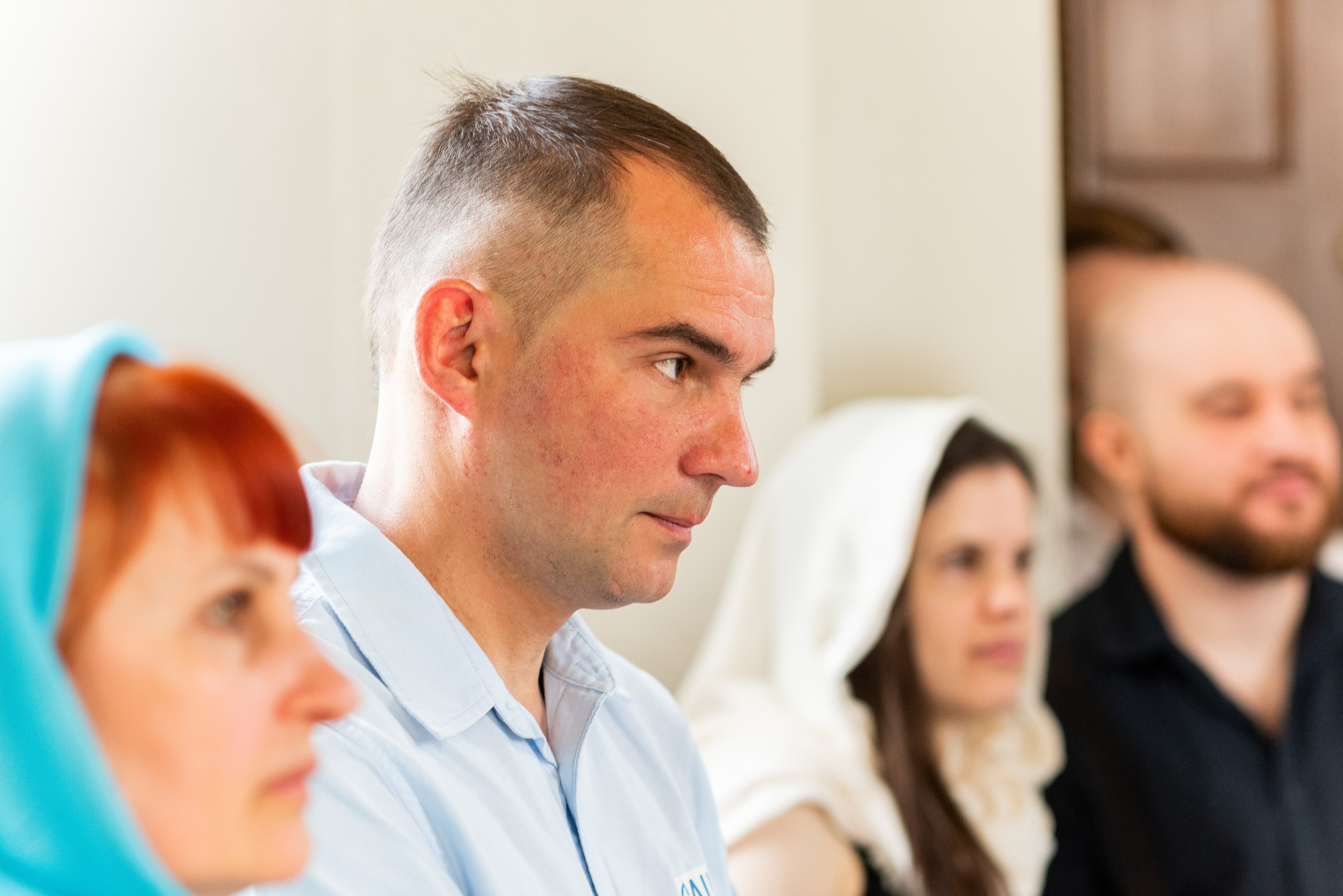 Крещение Ники. Фотограф Юлия Попова