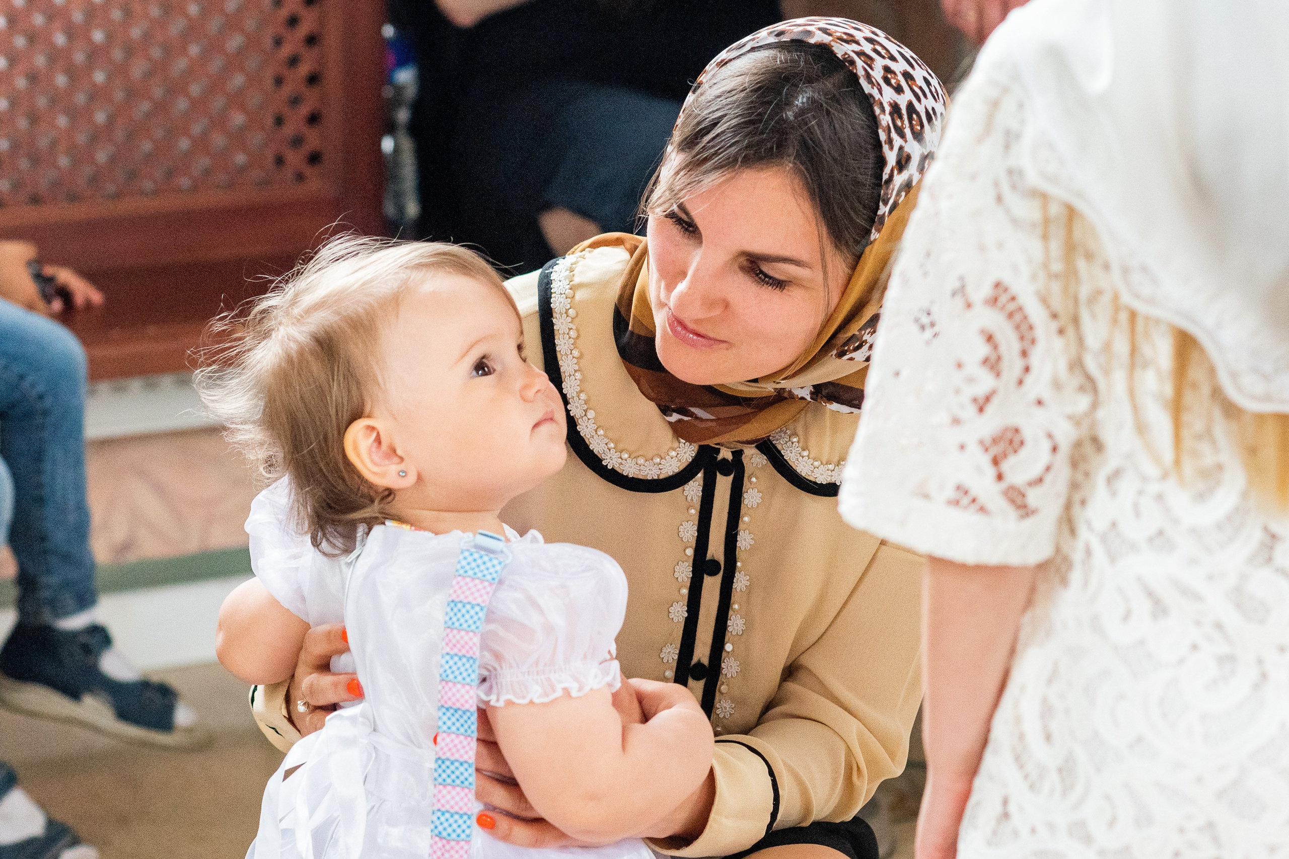 Крещение Ники. Фотограф Юлия Попова