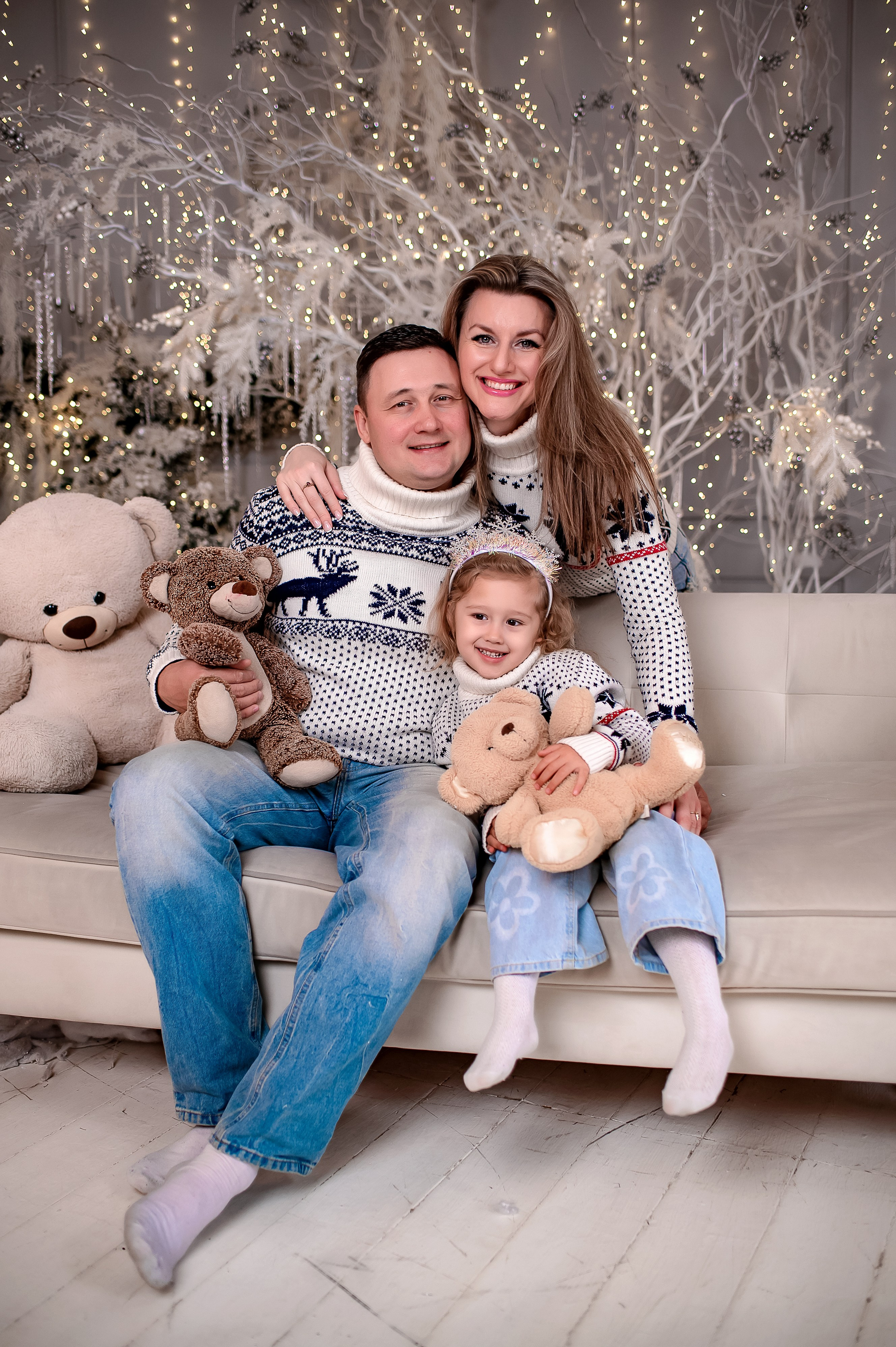 Семейная новогодняя фотосессия в г. Краснодар. Семейный и детский фотограф в Краснодаре Ольга Осинцева