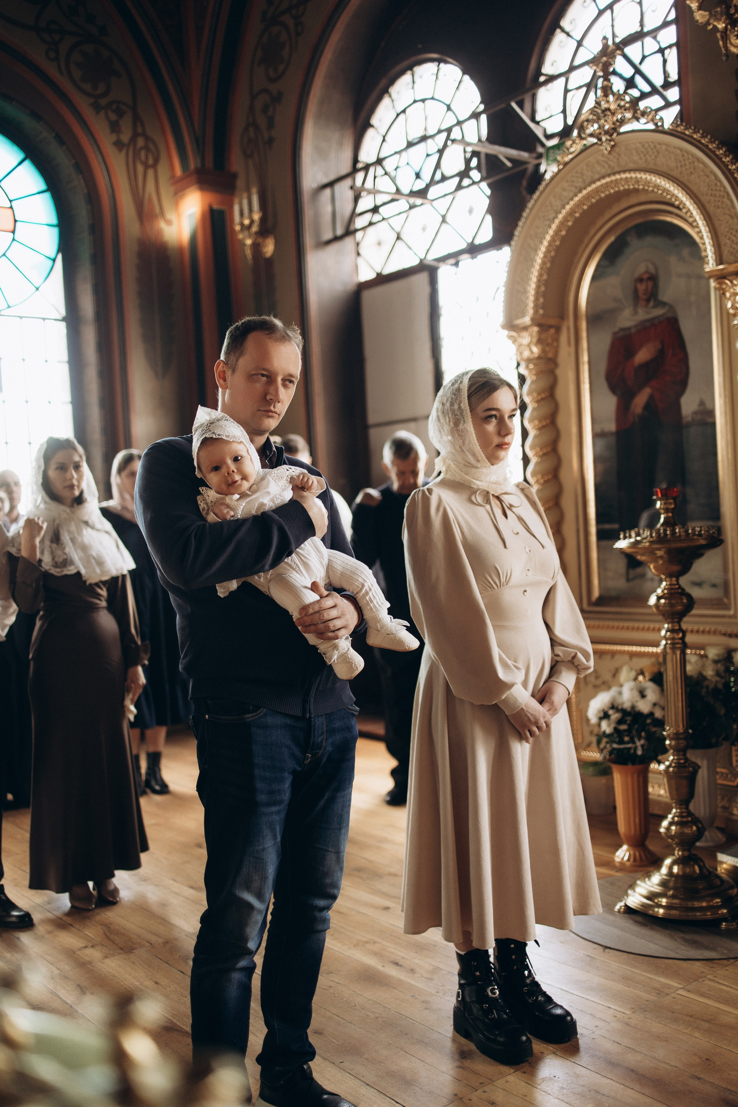 Крещение Аврелии. Самый теплый фотограф в Краснодаре Рябоконь Ксения