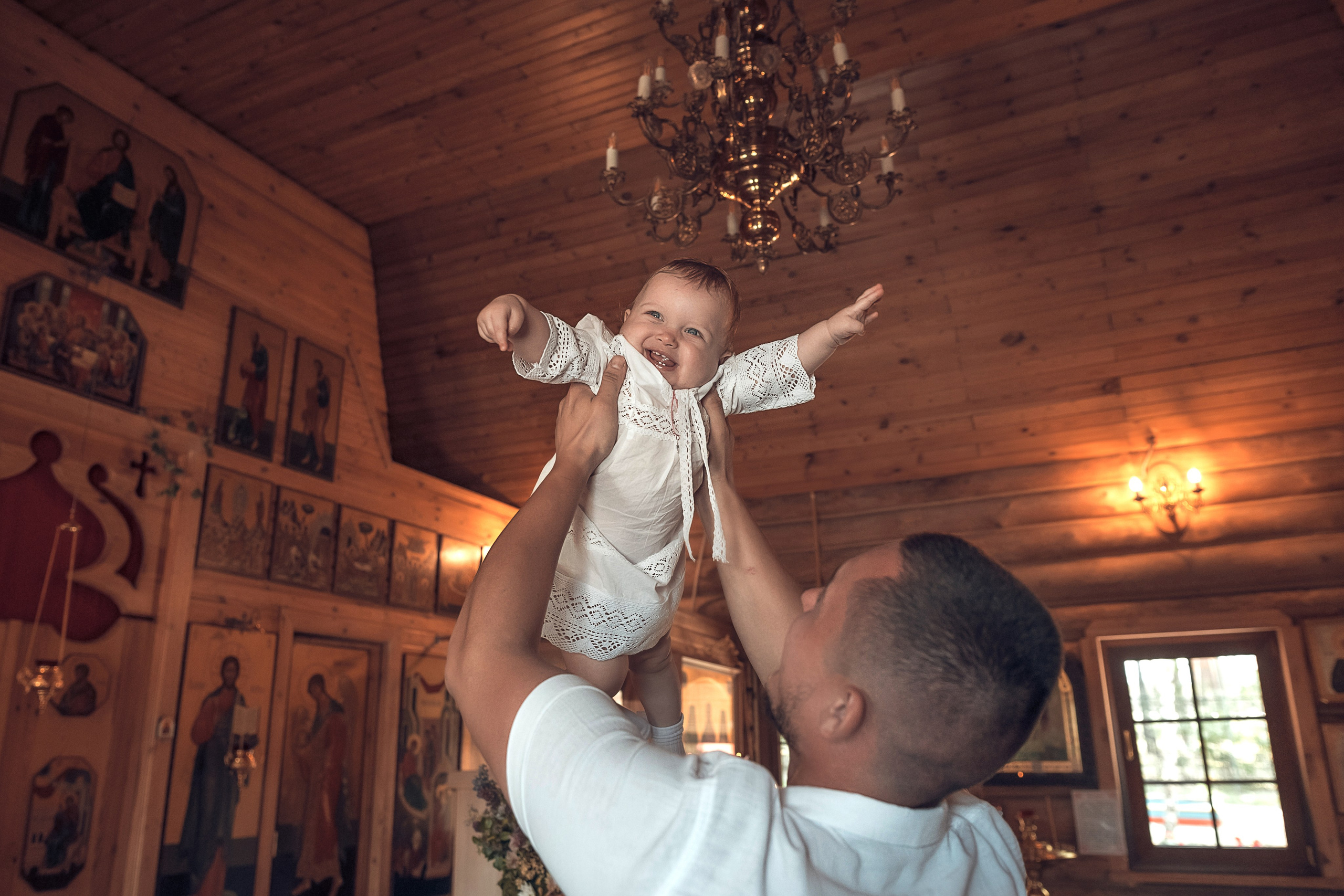 Таинство Крещения Варвары в Храме Рождества Пресвятой Богородицы. Главная