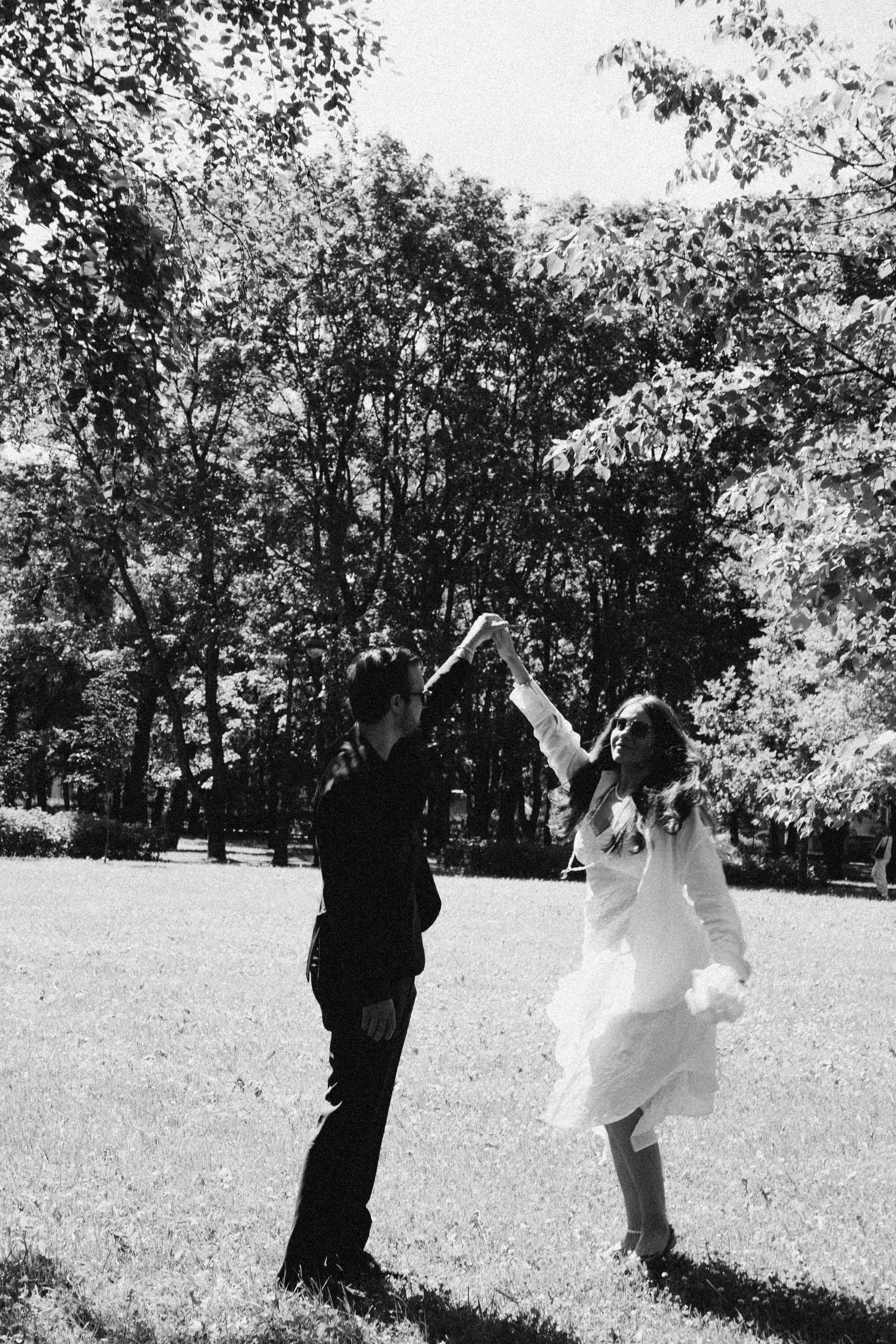 СВАДЕБНАЯ СЬЕМКА В ПАРКЕ ПОБЕДЫ И ПРОГУЛКА ПО МОСКОВСКОМУ ПРОСПЕКТУ. Профессиональный фотограф, Санкт-Петербург — Виктория Богомолова