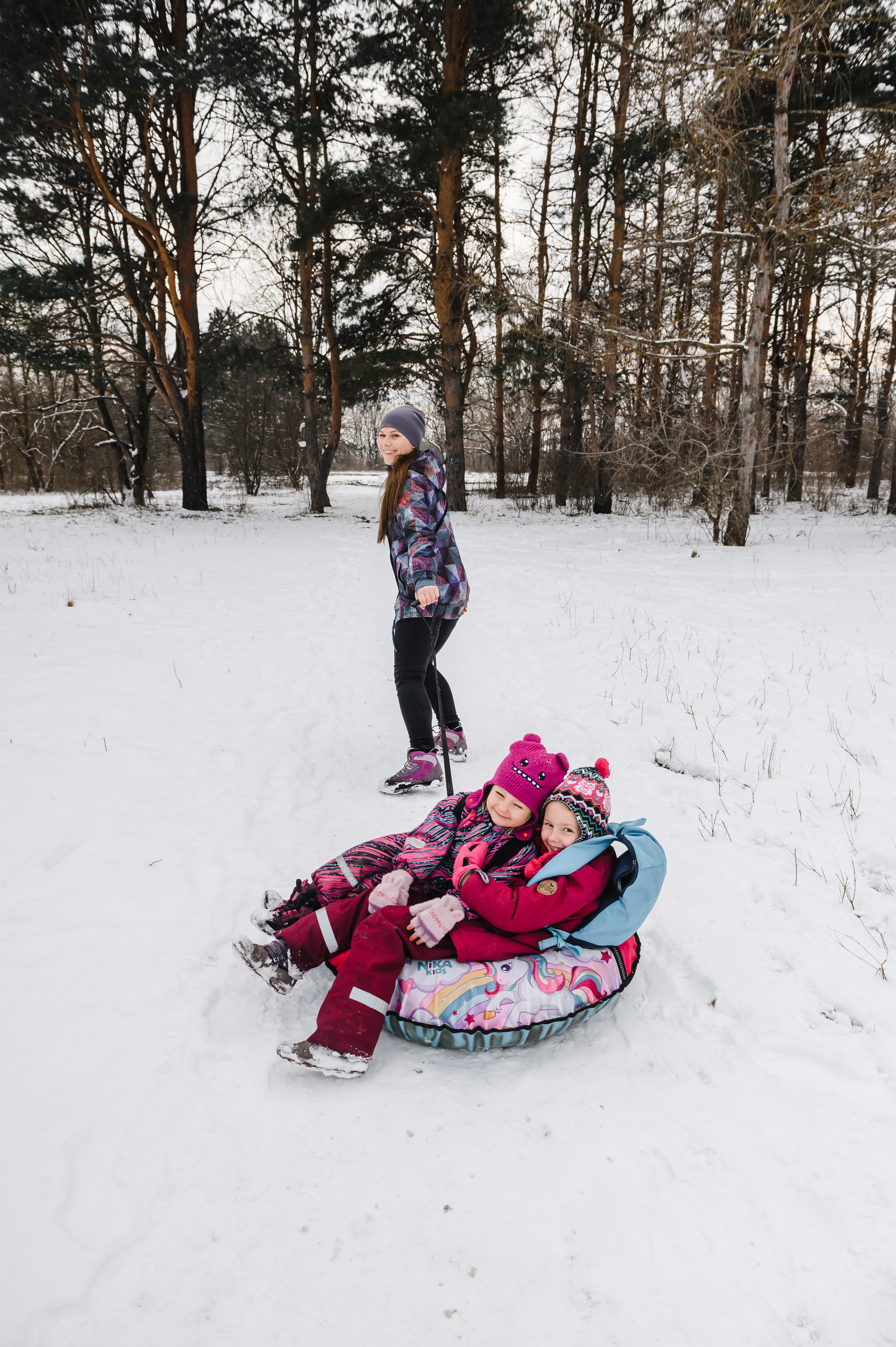 Покатушки на ватрушке. Свадебный и семейный фотограф в Ставрополе Роман Иванов