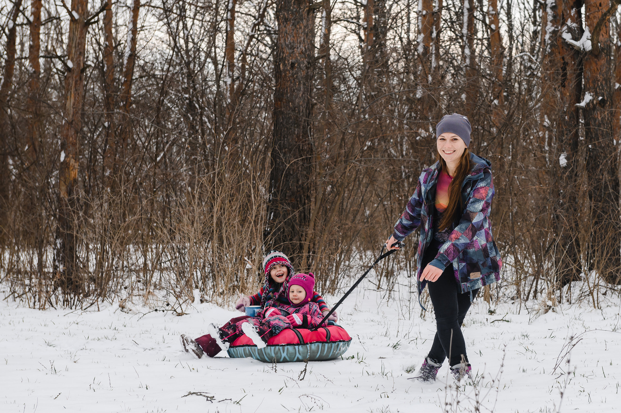 Покатушки на ватрушке. Свадебный и семейный фотограф в Ставрополе Роман Иванов