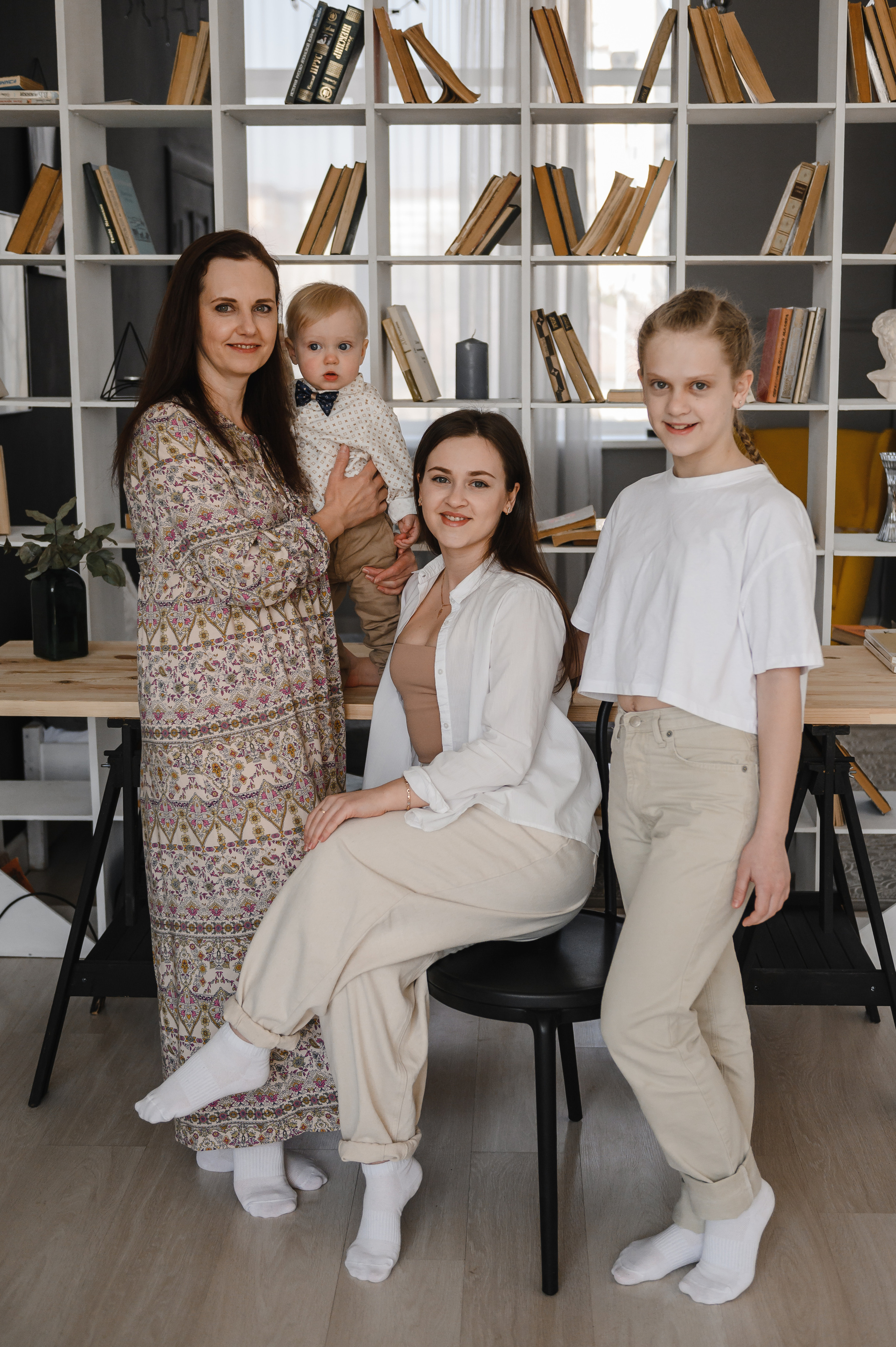 Семейная фотосессия в студии. Свадебный и семейный фотограф в Ставрополе Роман Иванов