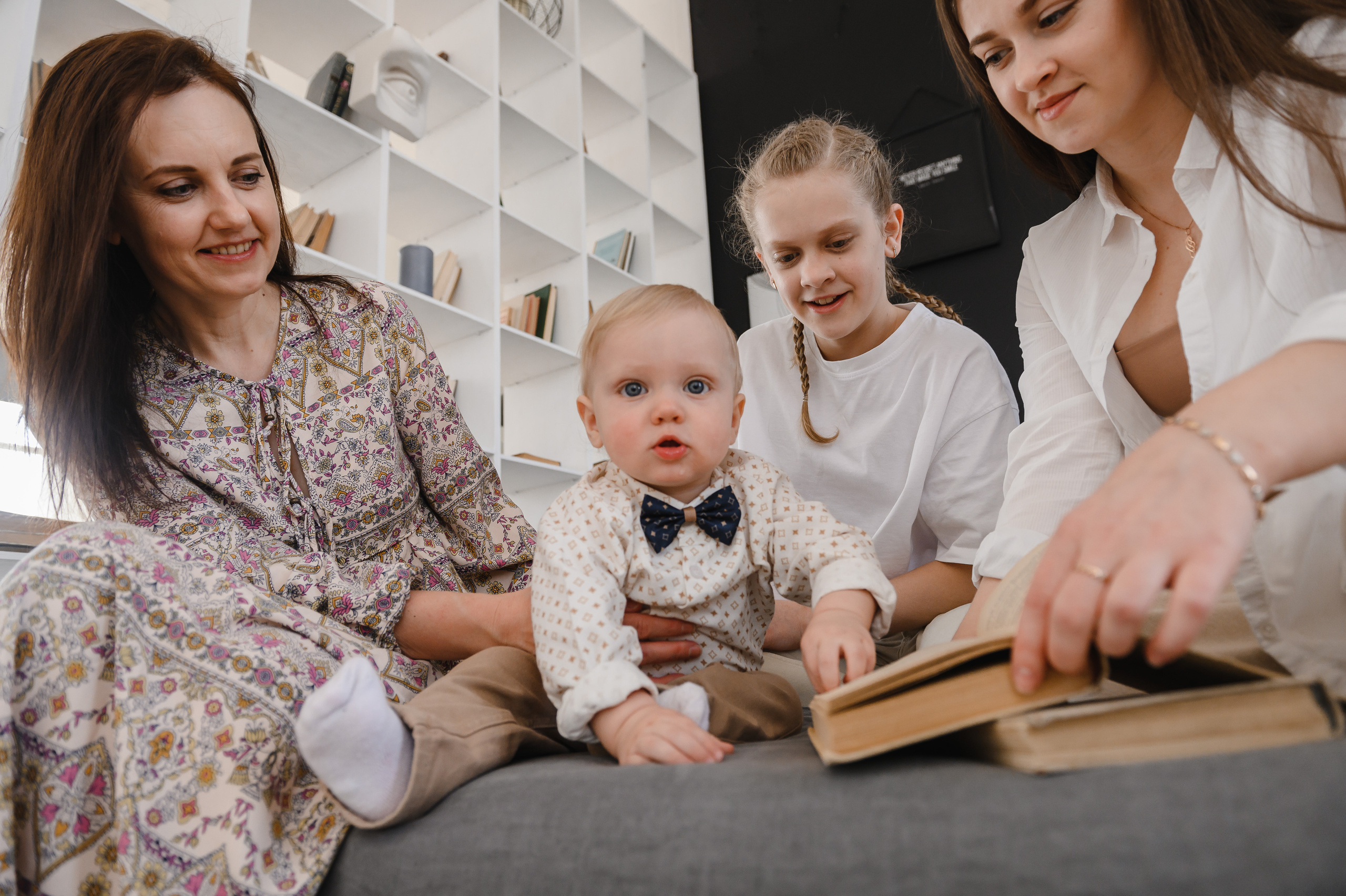 Семейная фотосессия в студии. Свадебный и семейный фотограф в Ставрополе Роман Иванов