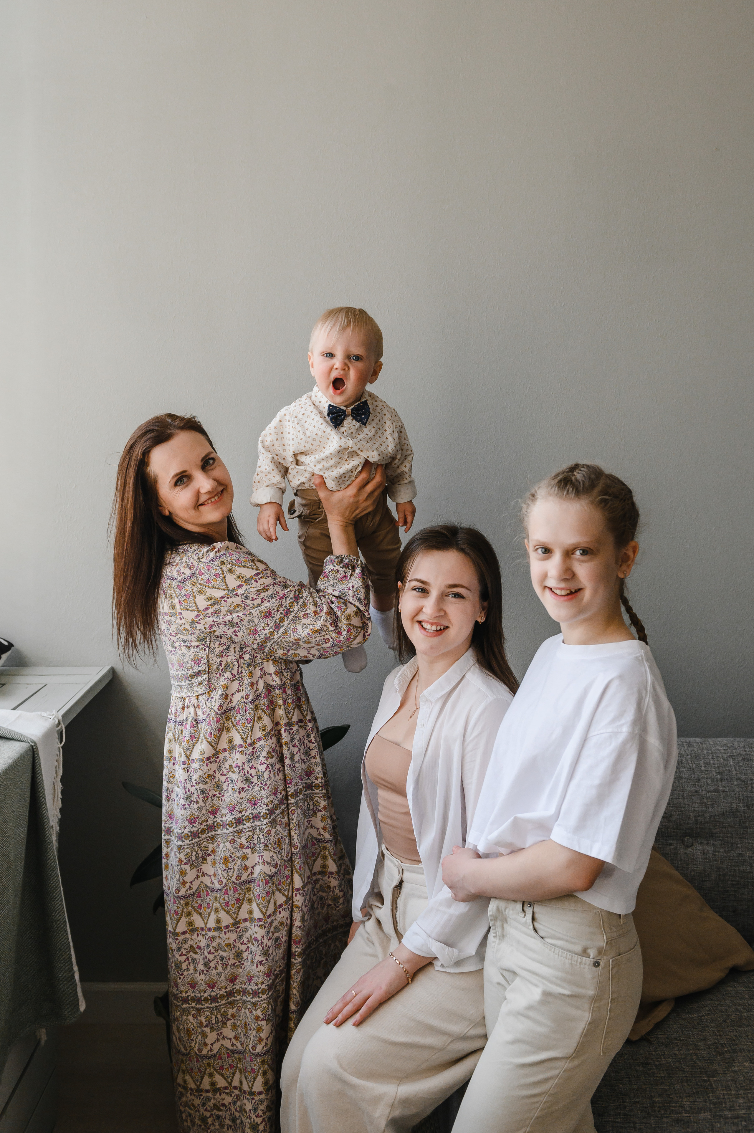 Семейная фотосессия в студии. Свадебный и семейный фотограф в Ставрополе Роман Иванов