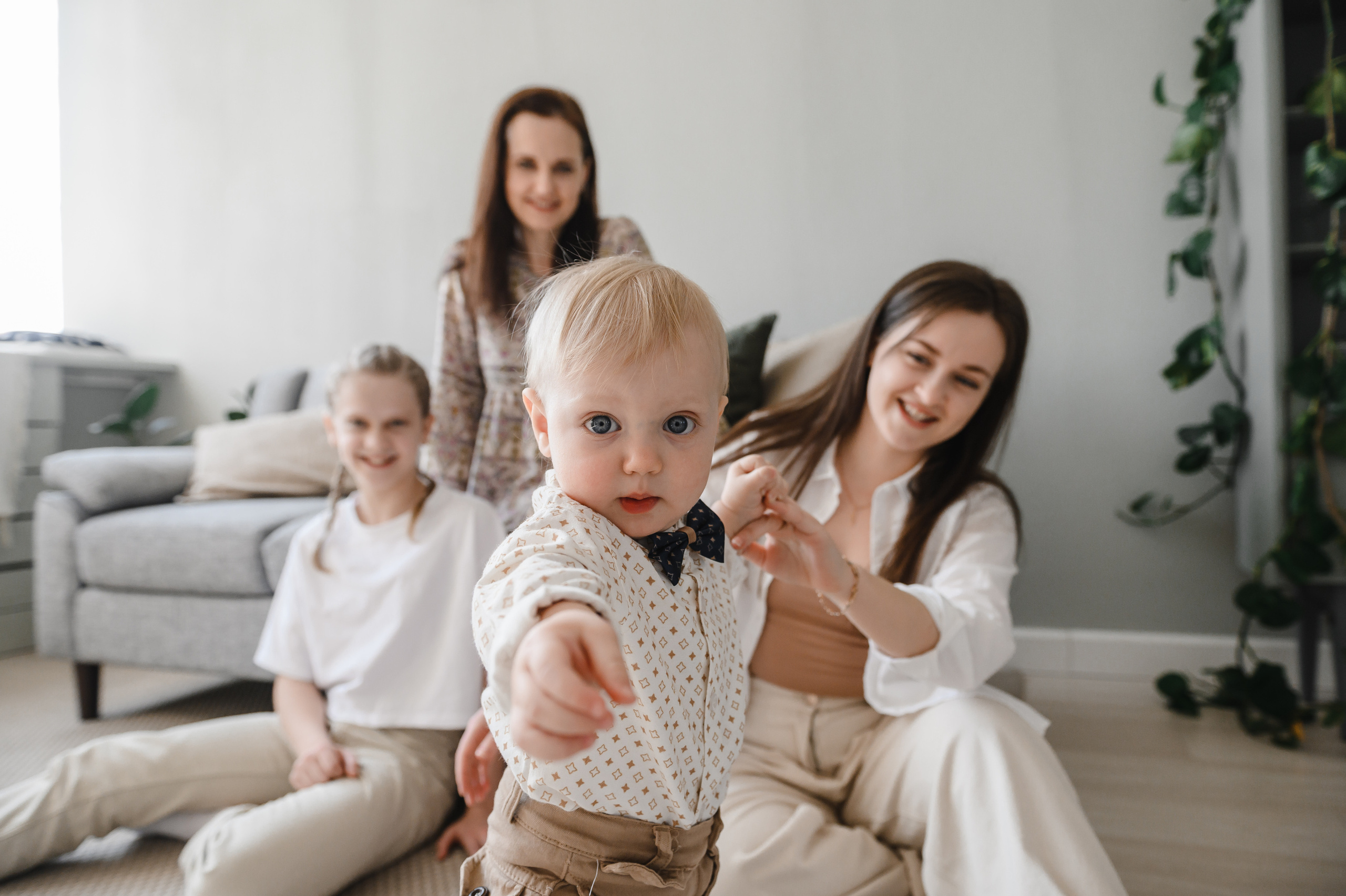 Семейная фотосессия в студии. Свадебный и семейный фотограф в Ставрополе Роман Иванов