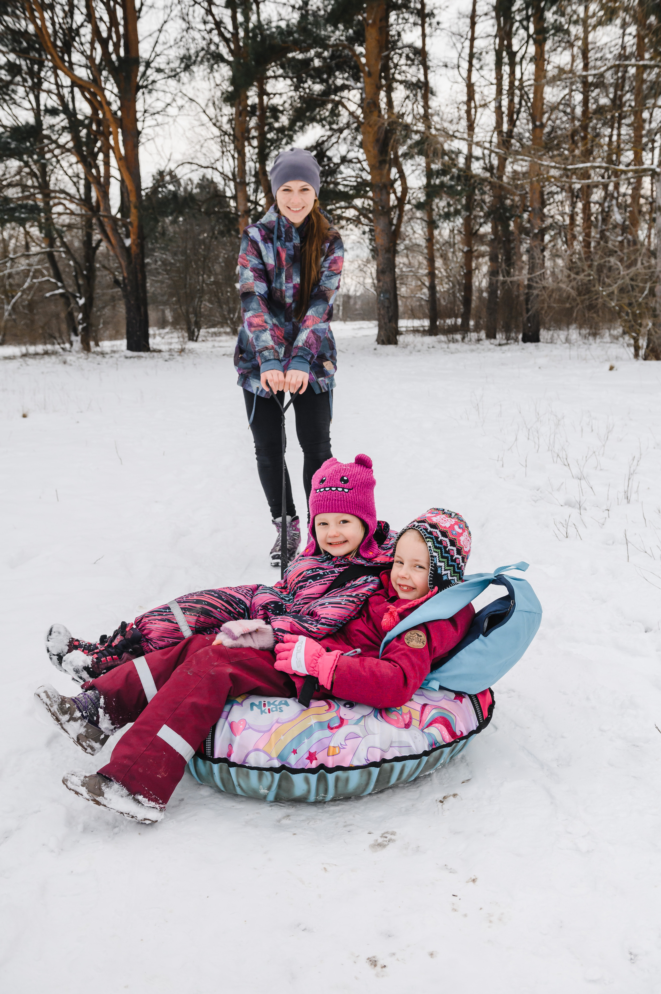 Покатушки на ватрушке. Свадебный и семейный фотограф в Ставрополе Роман Иванов