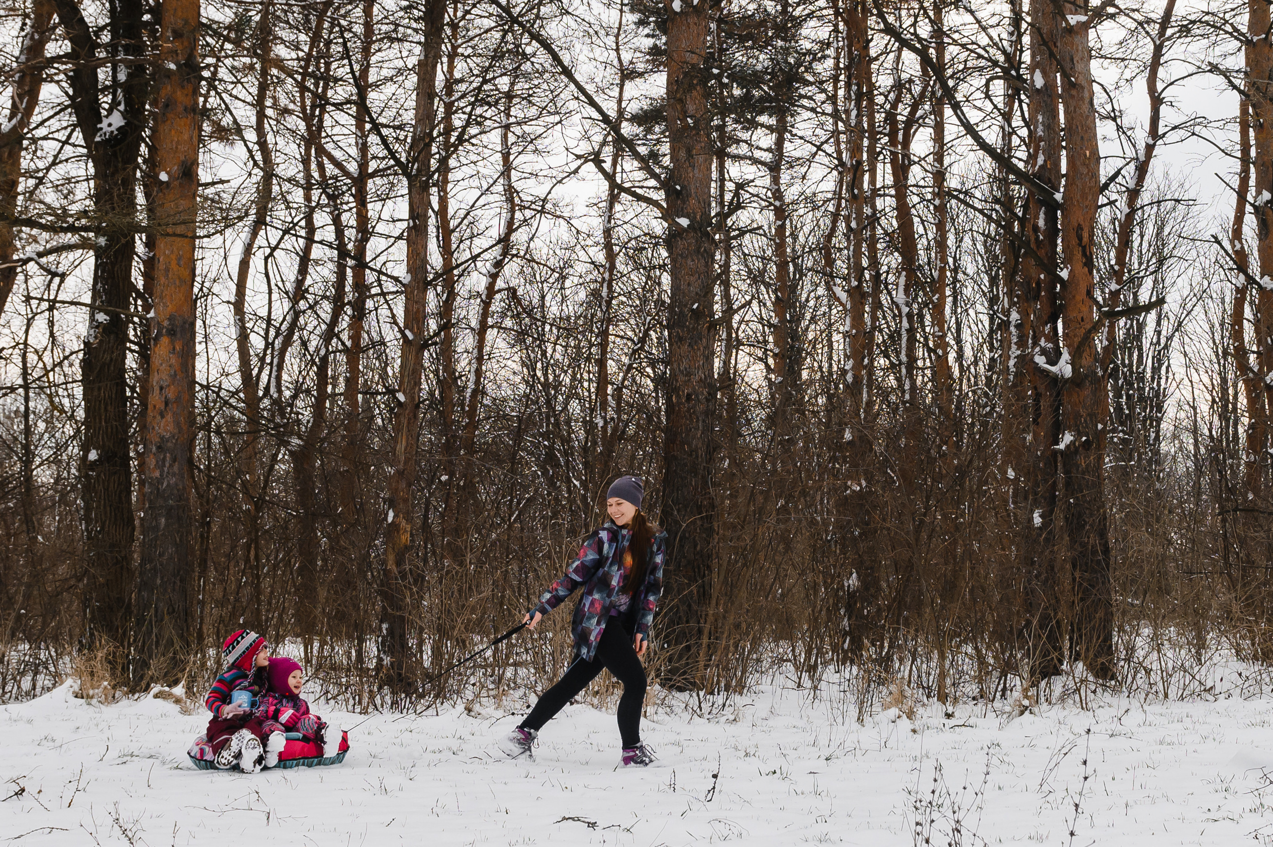Покатушки на ватрушке. Свадебный и семейный фотограф в Ставрополе Роман Иванов